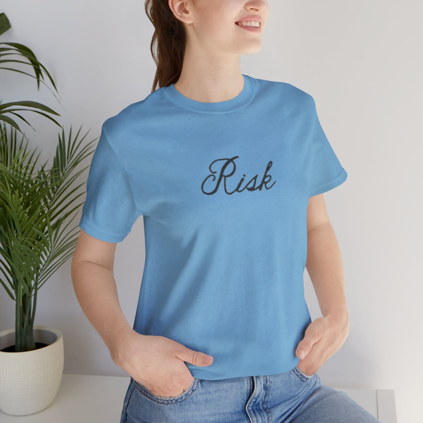 Risk - Unisex Jersey Short Sleeve Tee