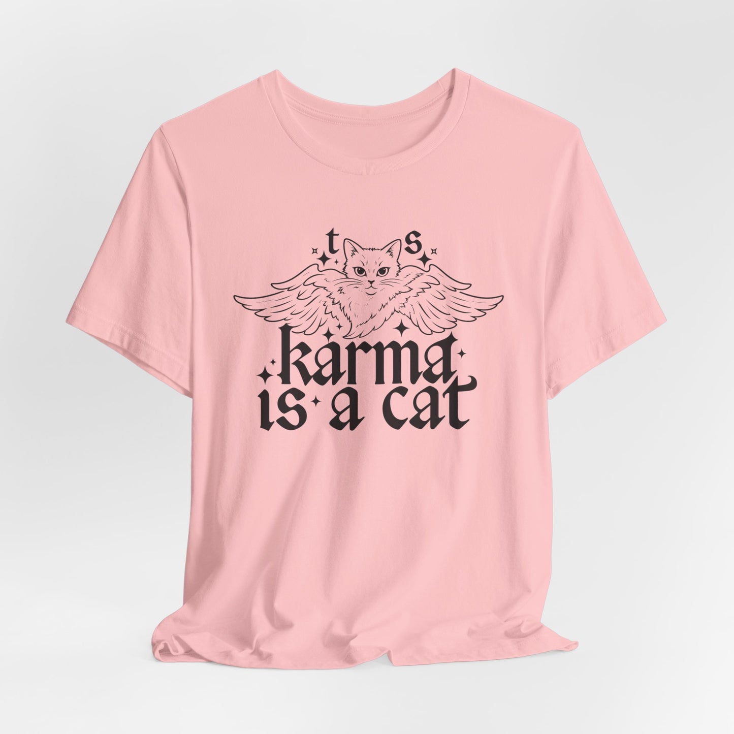 Karma Cat - Unisex Jersey Short Sleeve Tee