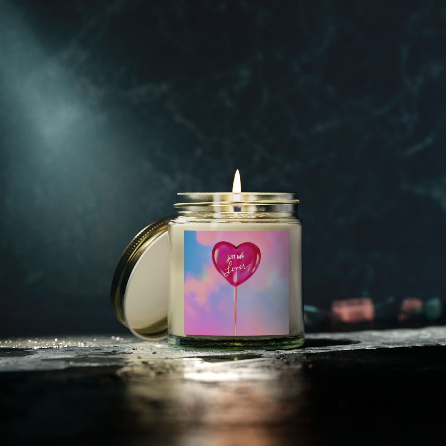 clouds - Scented Candles, Coconut Apricot Wax (4oz, 9oz)