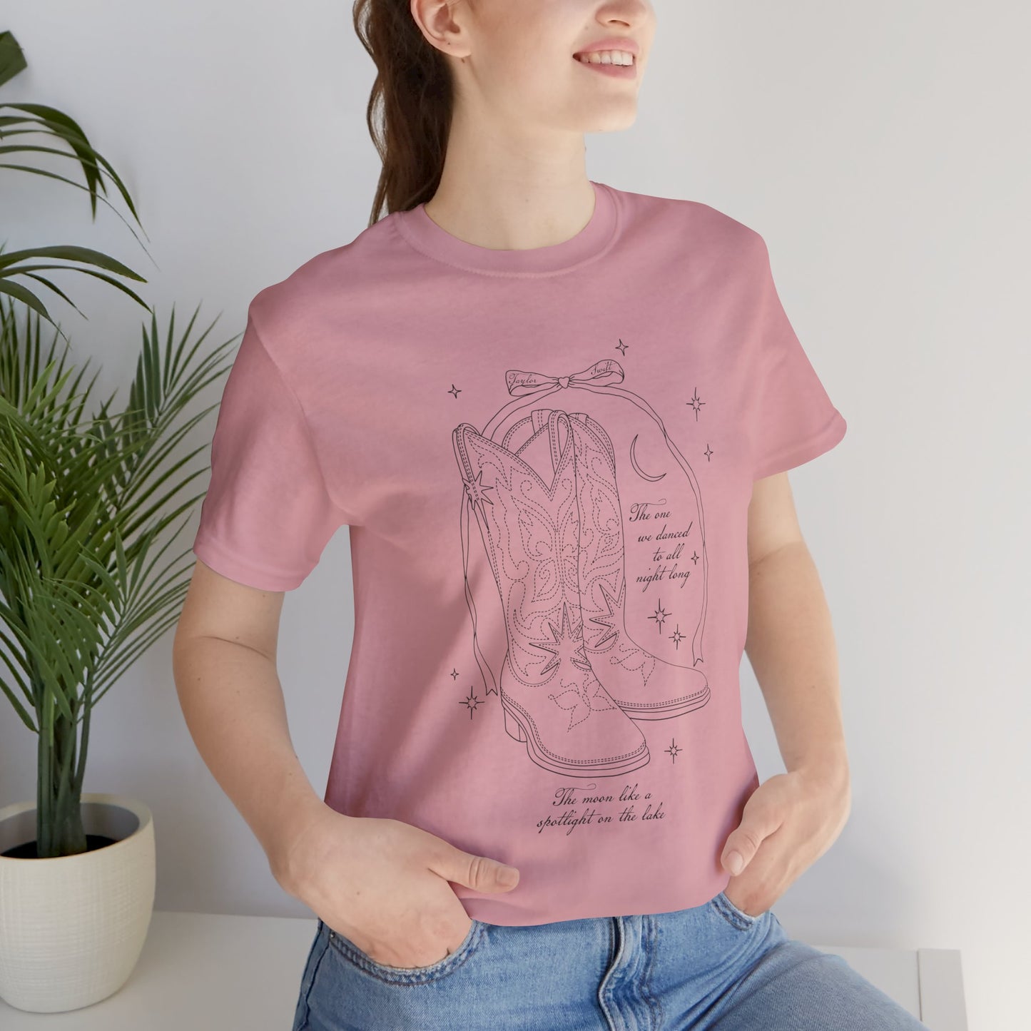 All night long - Unisex Jersey Short Sleeve Tee
