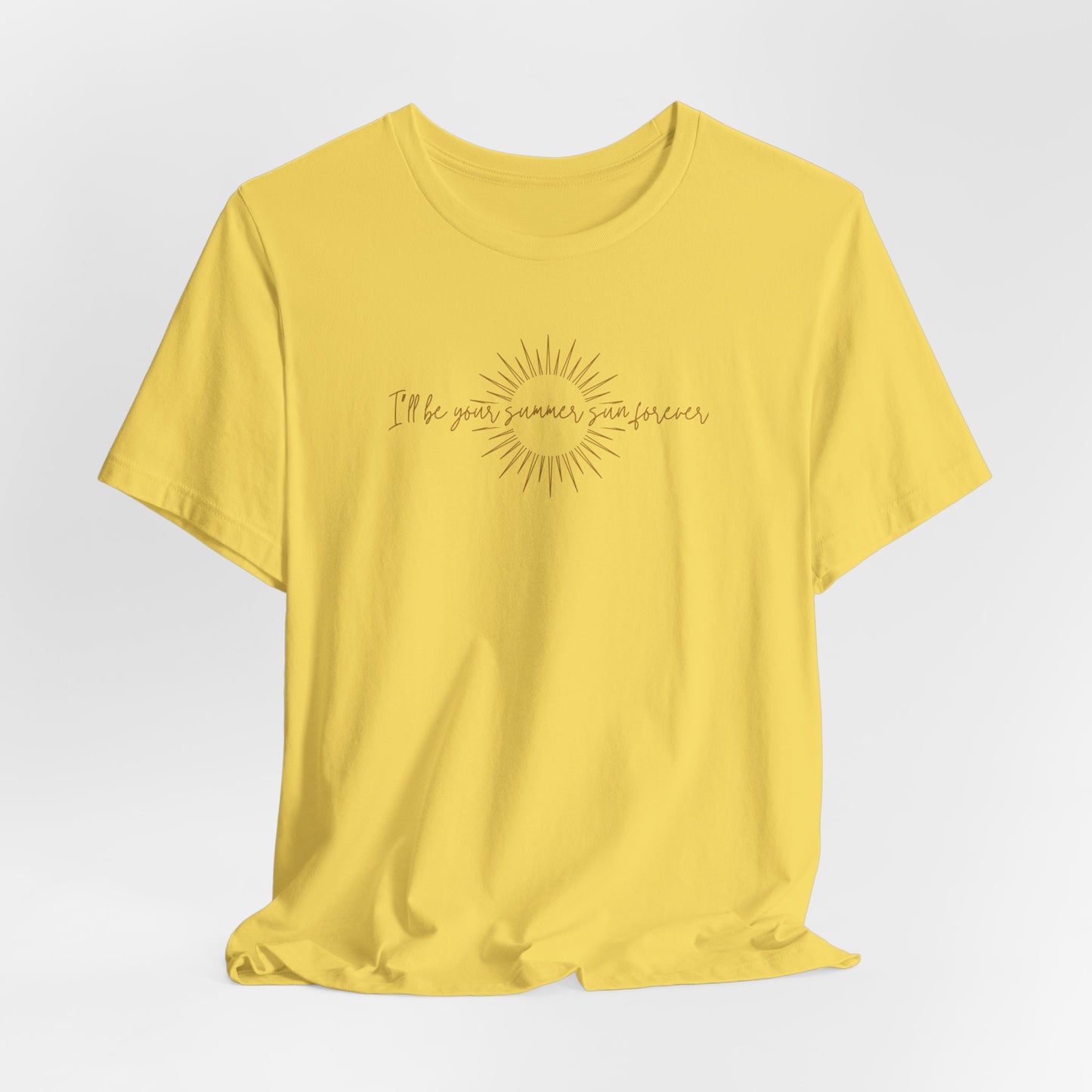 I'll be your summer sun forever - Bella Canvas Unisex Tee - Casual Wear, Summer Fashion, Swiftie Gift, Swiftie Tee