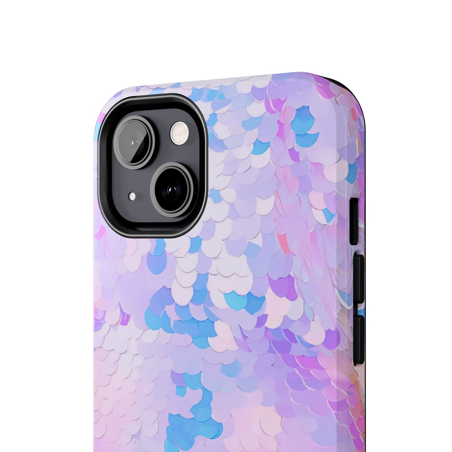 Colorful Sequin Romper Tough Phone Case - Stylish Protection for Your Device