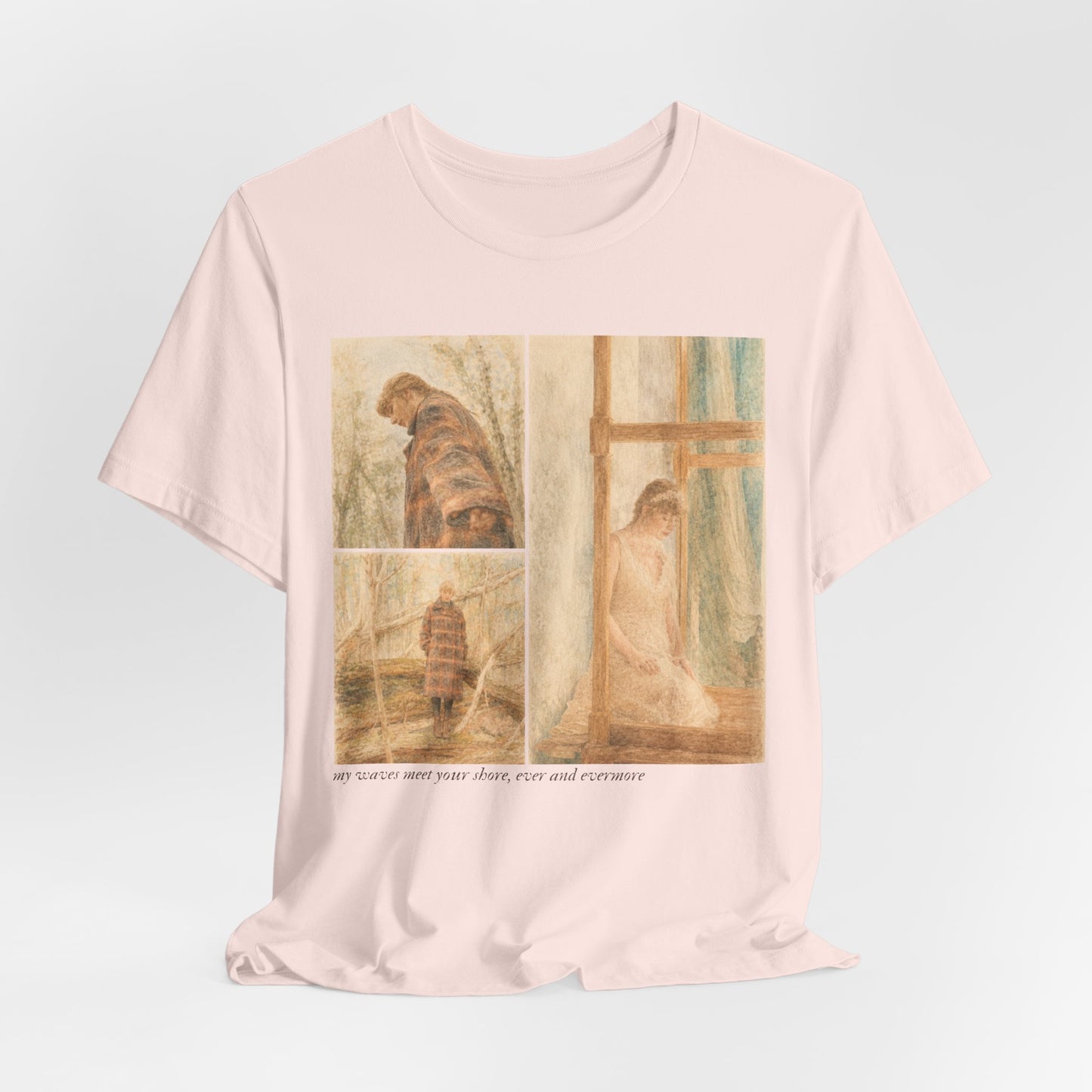 my waves - Soft Pastel Illustration Shirt