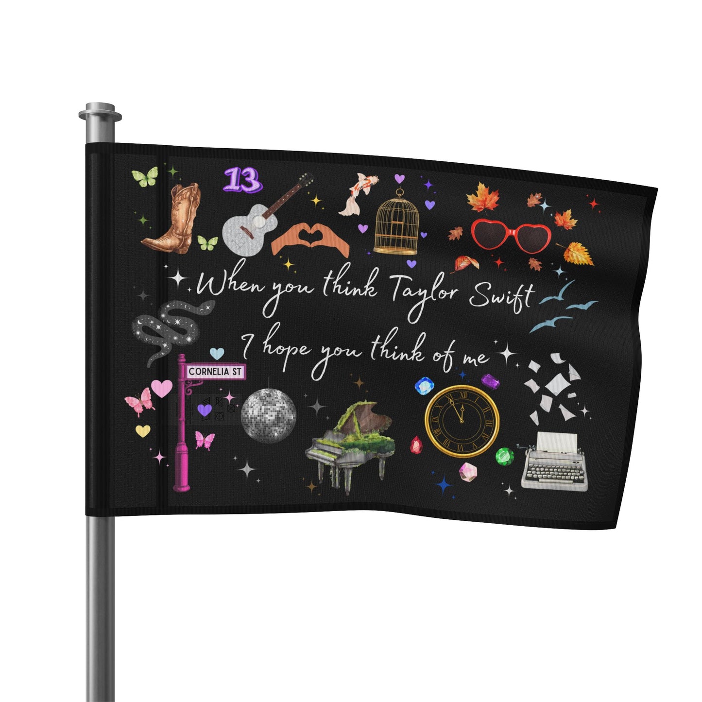 I hope you think of me Flag