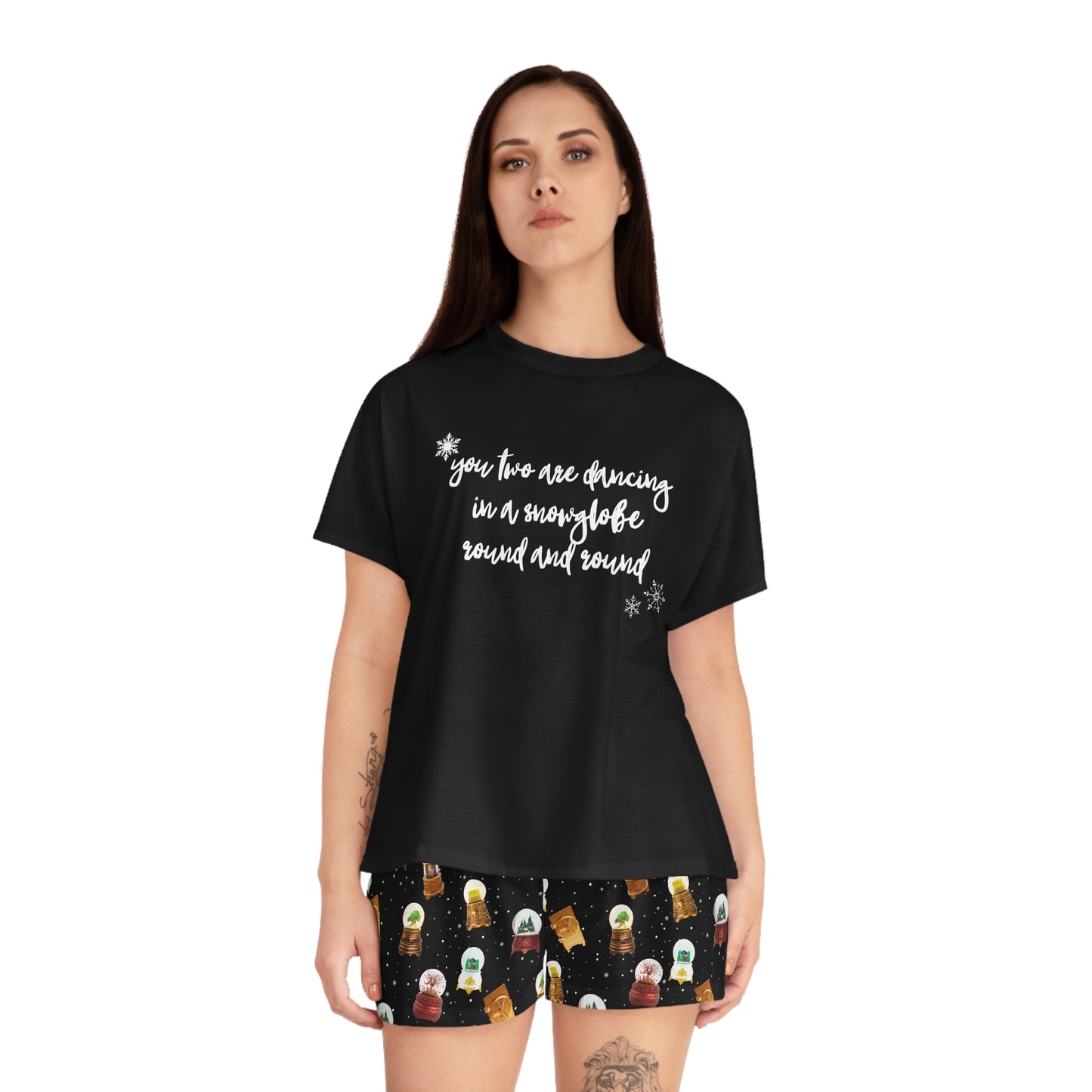 Swiftie Snowglobes - Women's Short Pajama Set