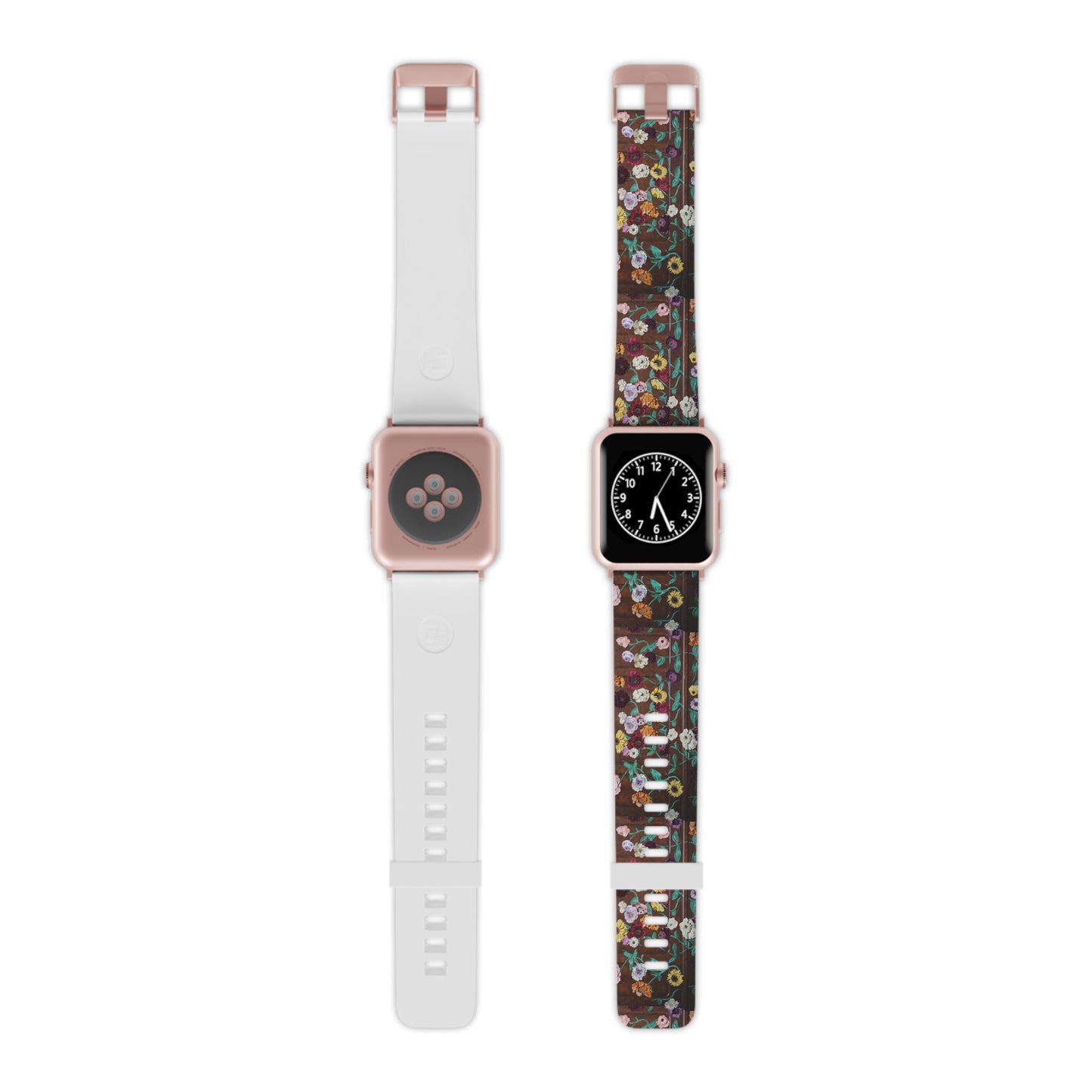 Surprise Song Floral Piano - Watch Band for Apple Watch