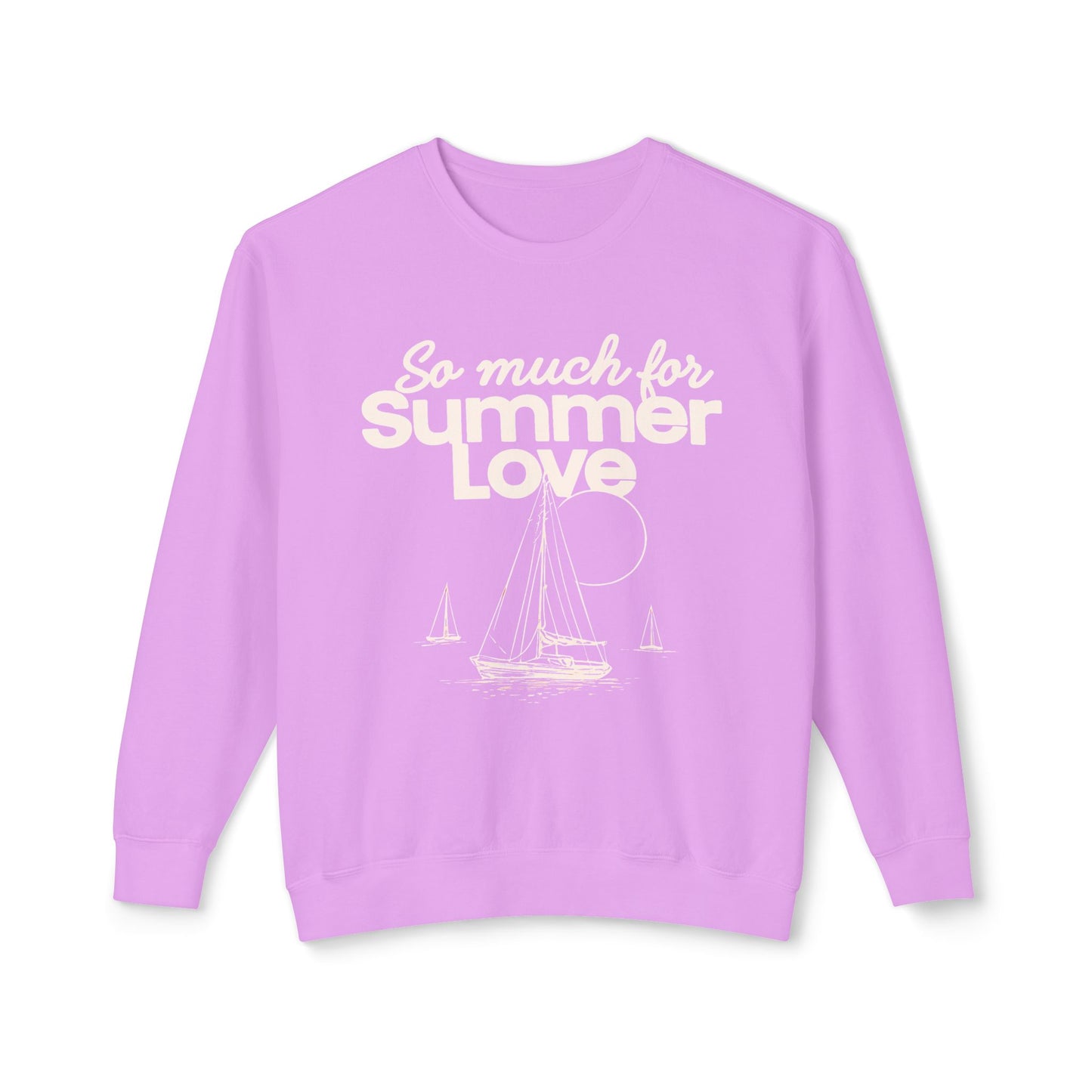 Summer Love Comfort Colors Lightweight Crewneck Sweatshirt