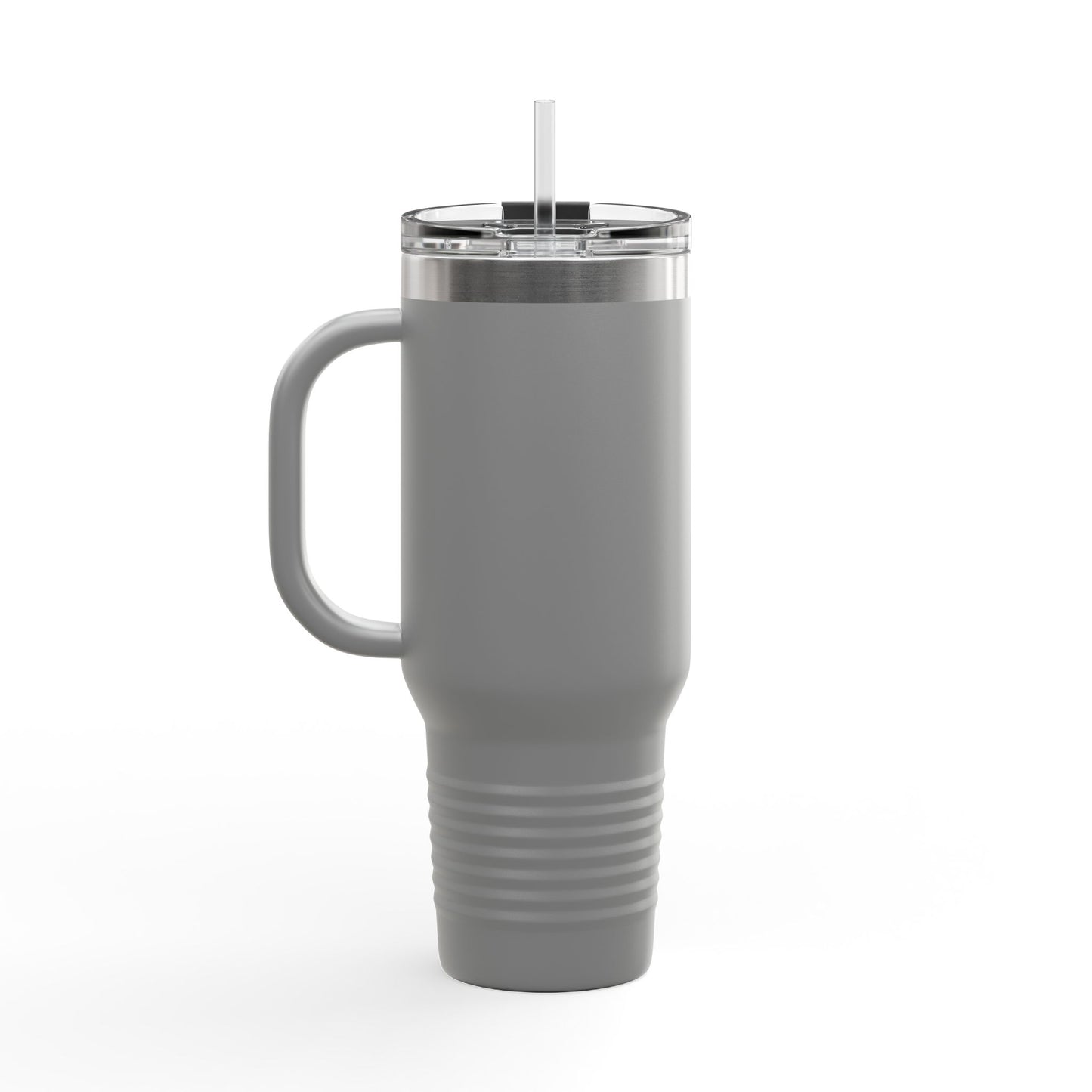 Shade Never Made Anybody Less Gay - PRIDE - Insulated Travel Mug, 40oz | Perfect for Road Trips, Work, Gifts, and Eco-Friendly Living, Straw Included