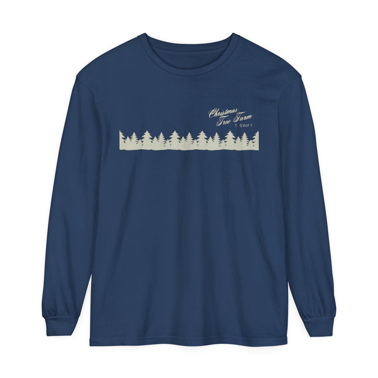 tree farm Unisex Comfort Colors Long Sleeve T-Shirt