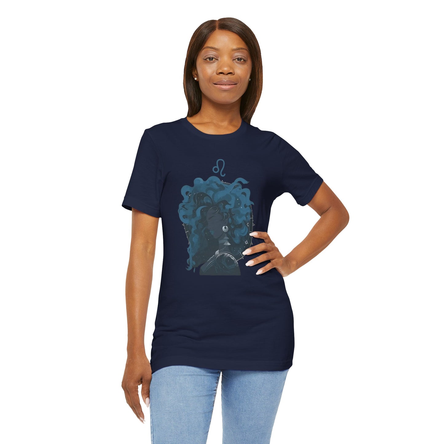 Astrological Leo T-Shirt, Zodiac Sign Tee, Astrology Lovers Gift, Horoscope Apparel, Gift for Leos, Unique Astrology Shirt
