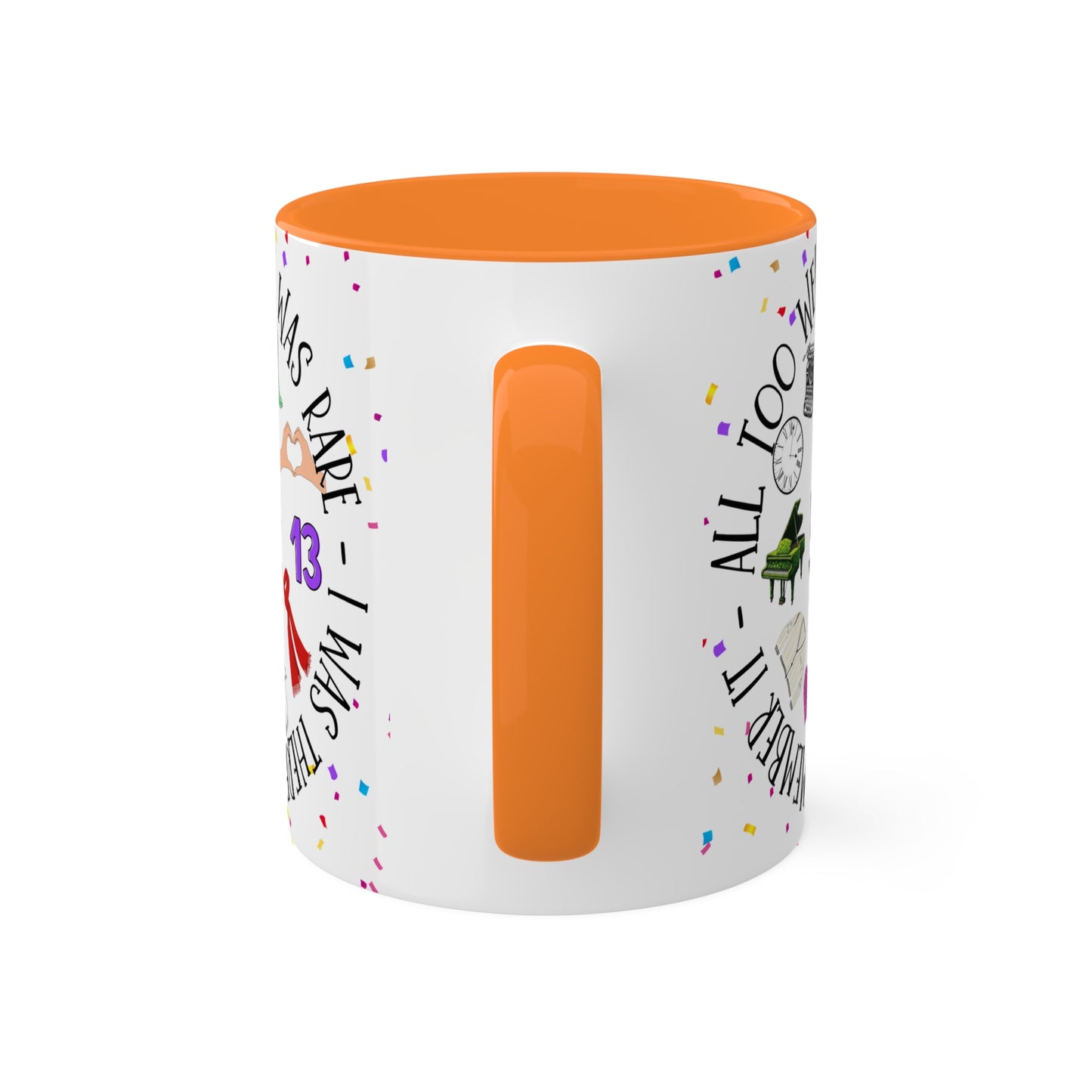 Concert Icons - I remember it all too well - Colorful Mugs, 11oz