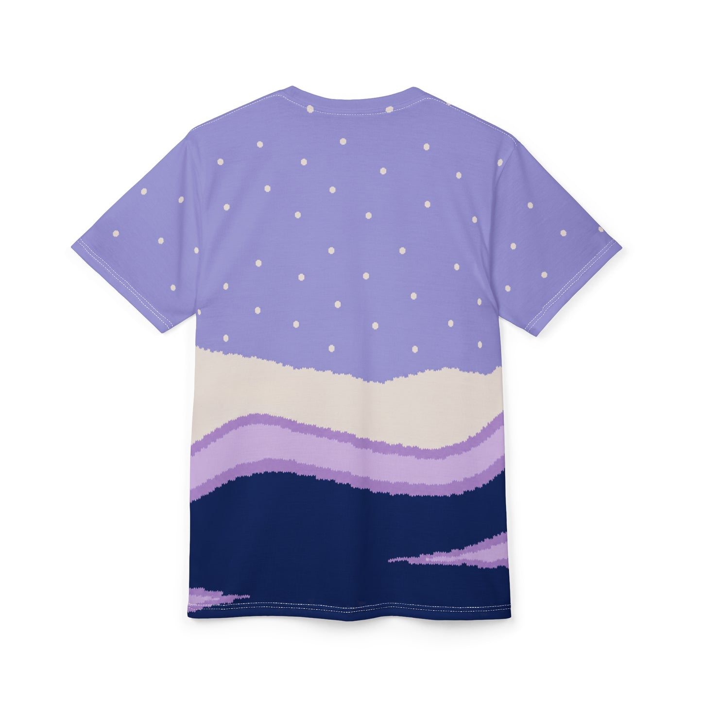 Like Snow on the Beach Tee — Sweater Print