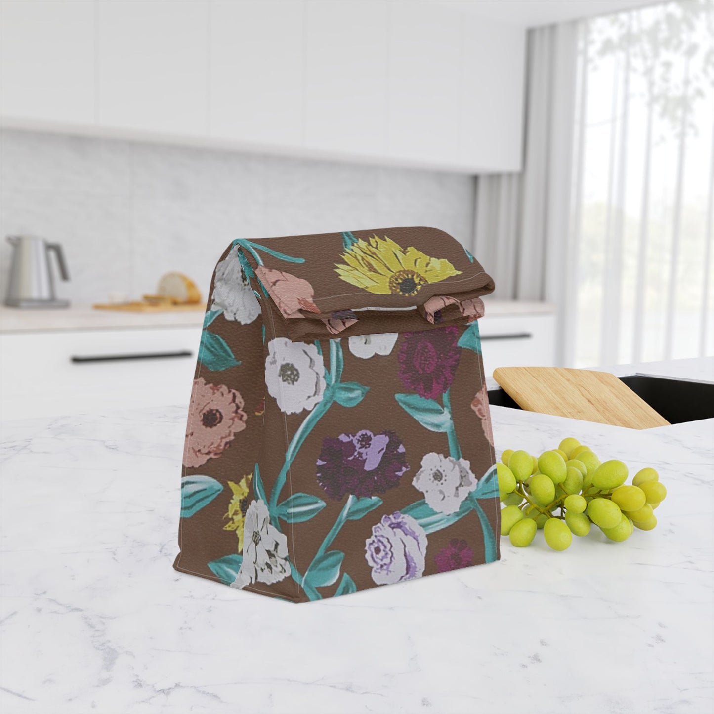 Surprise Song Piano Flowers - Vinyl Case Inspired - Polyester Lunch Bag