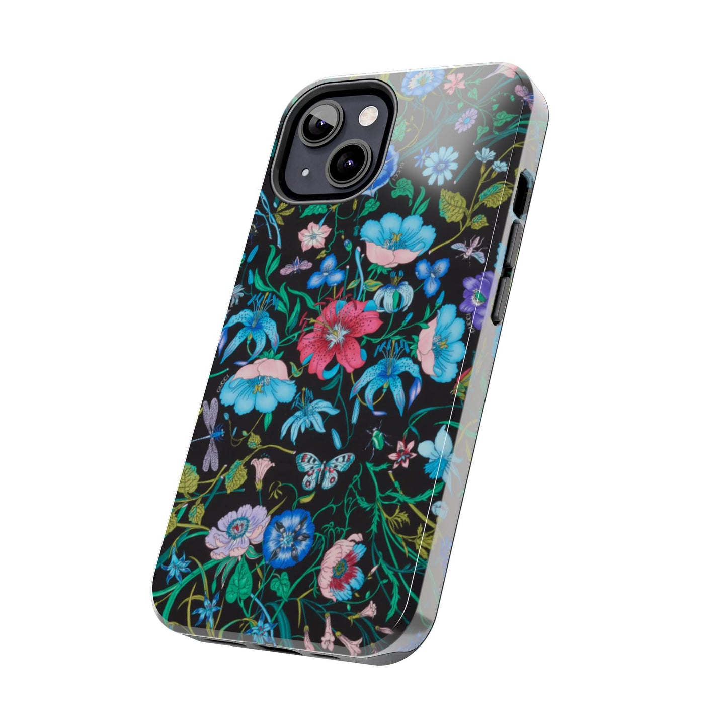 Vibrant Floral Tough Phone Case - Stylish and Durable Protection