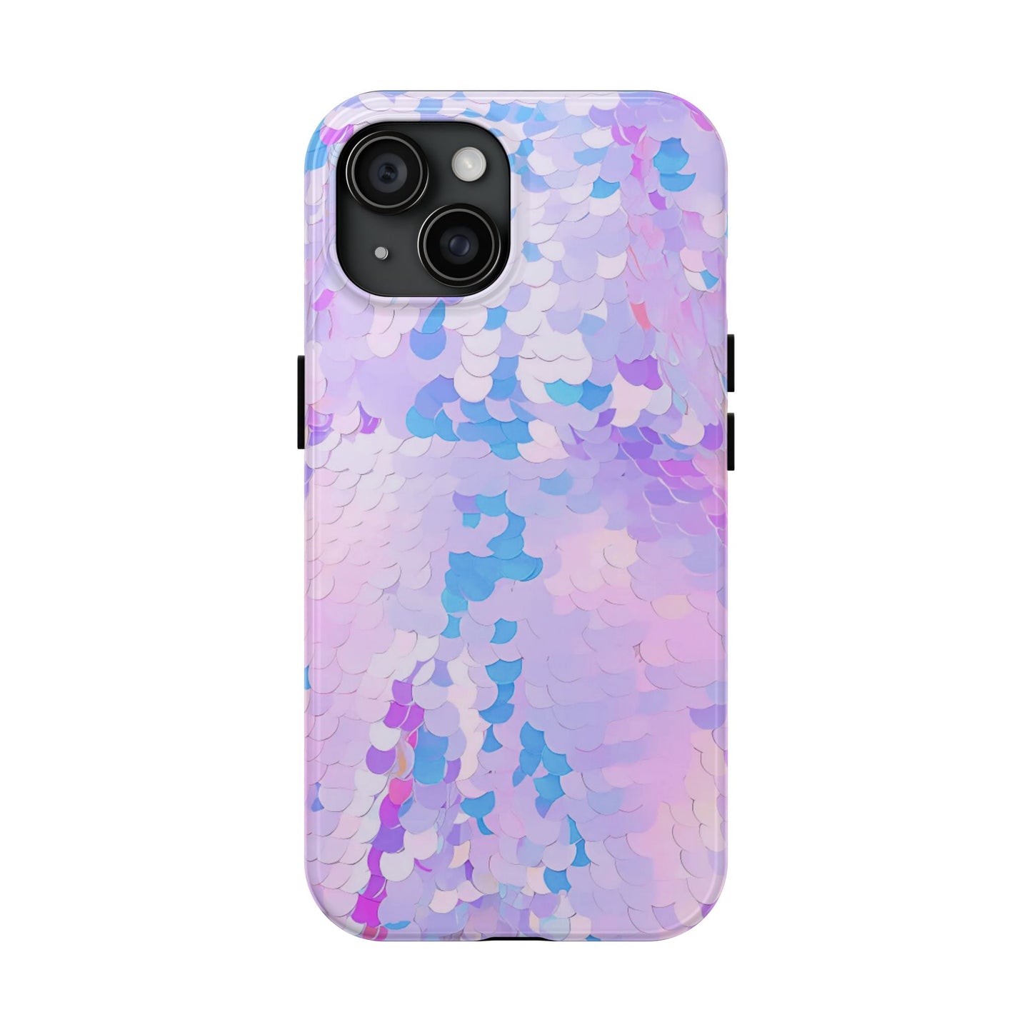 Colorful Sequin Romper Tough Phone Case - Stylish Protection for Your Device