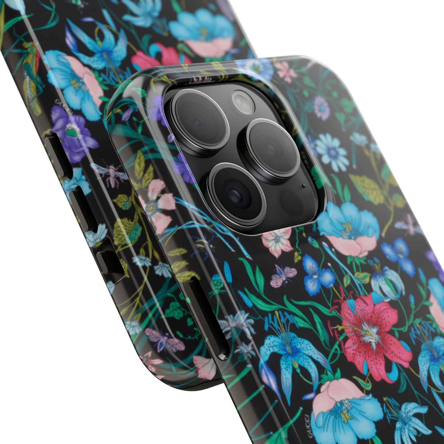 Vibrant Floral Tough Phone Case - Stylish and Durable Protection