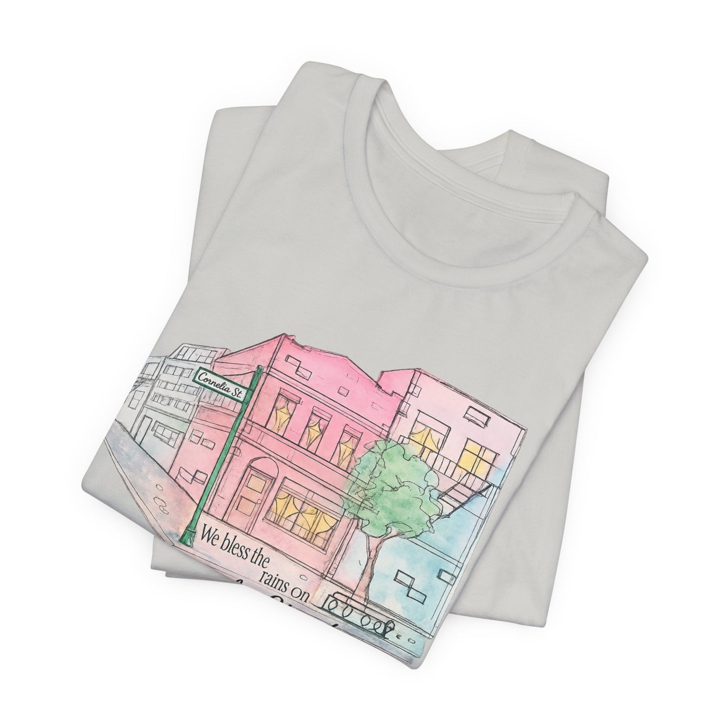 Cornelia Street Illustration Solid Tee