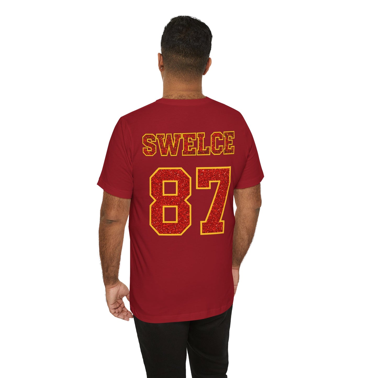 Swelce Jersey 87 Unisex T-Shirt - Ideal for Casual Wear, Gifts, Team Spirit, Everyday Comfort, and Celebrating Life's Moments