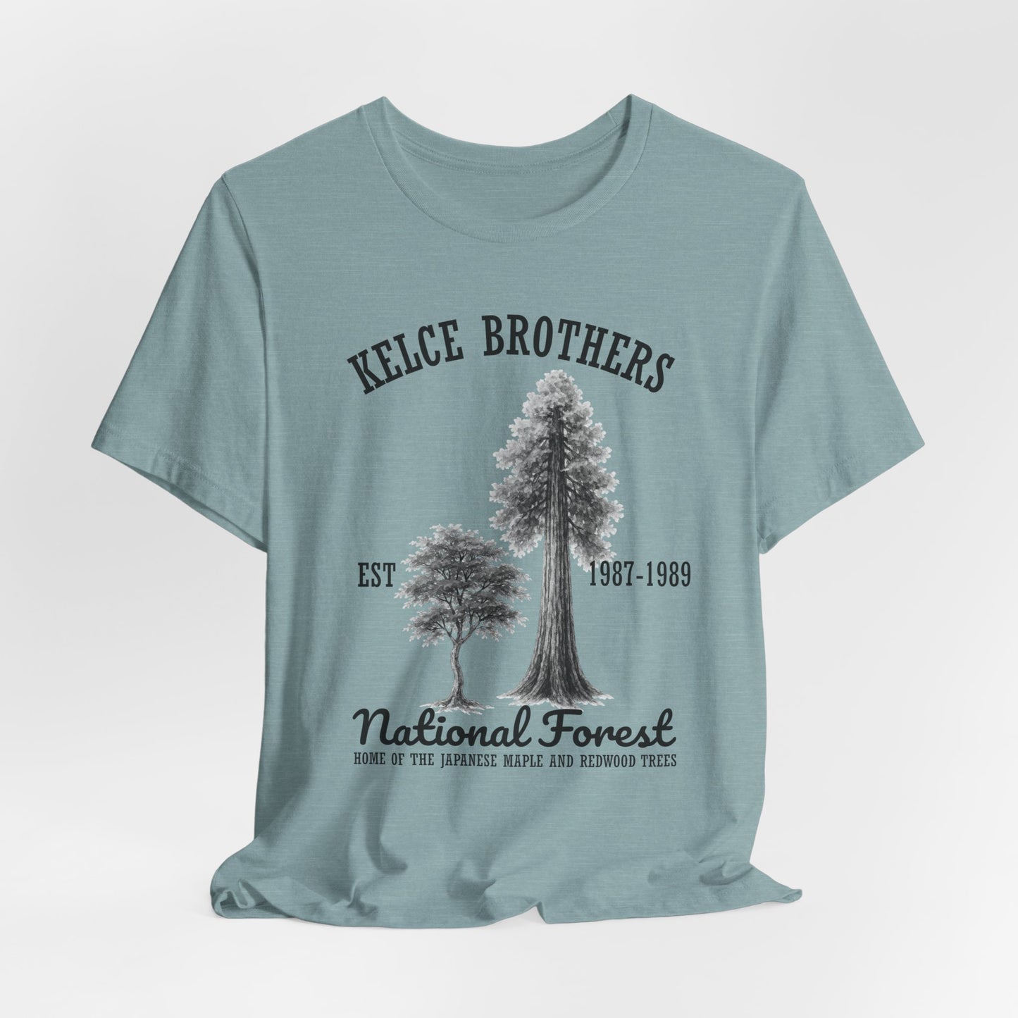 Kelce Brothers National Forest Tee - Unisex Jersey Short Sleeve T-Shirt