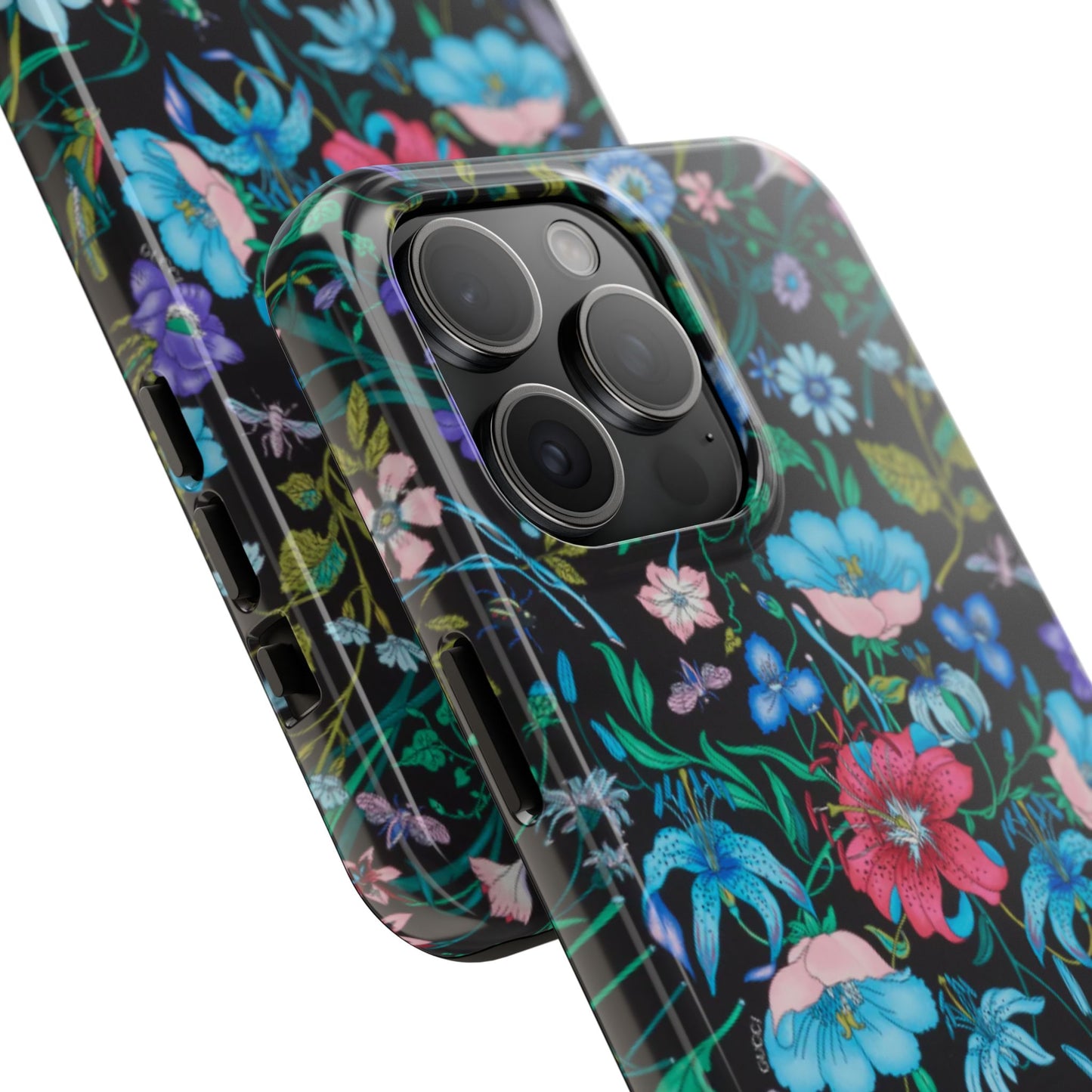 Vibrant Floral Tough Phone Case - Stylish and Durable Protection