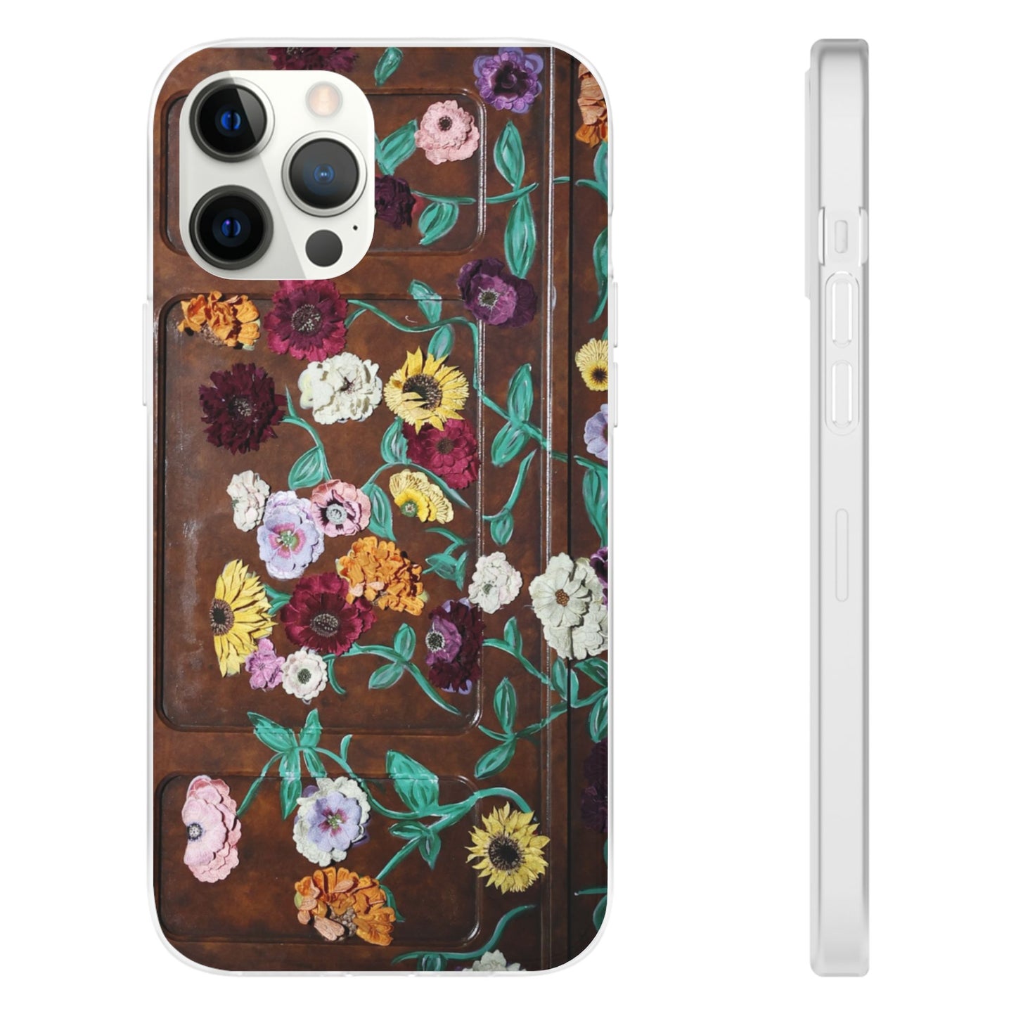 Surprise Song Flower Piano Phone Flexi Cases