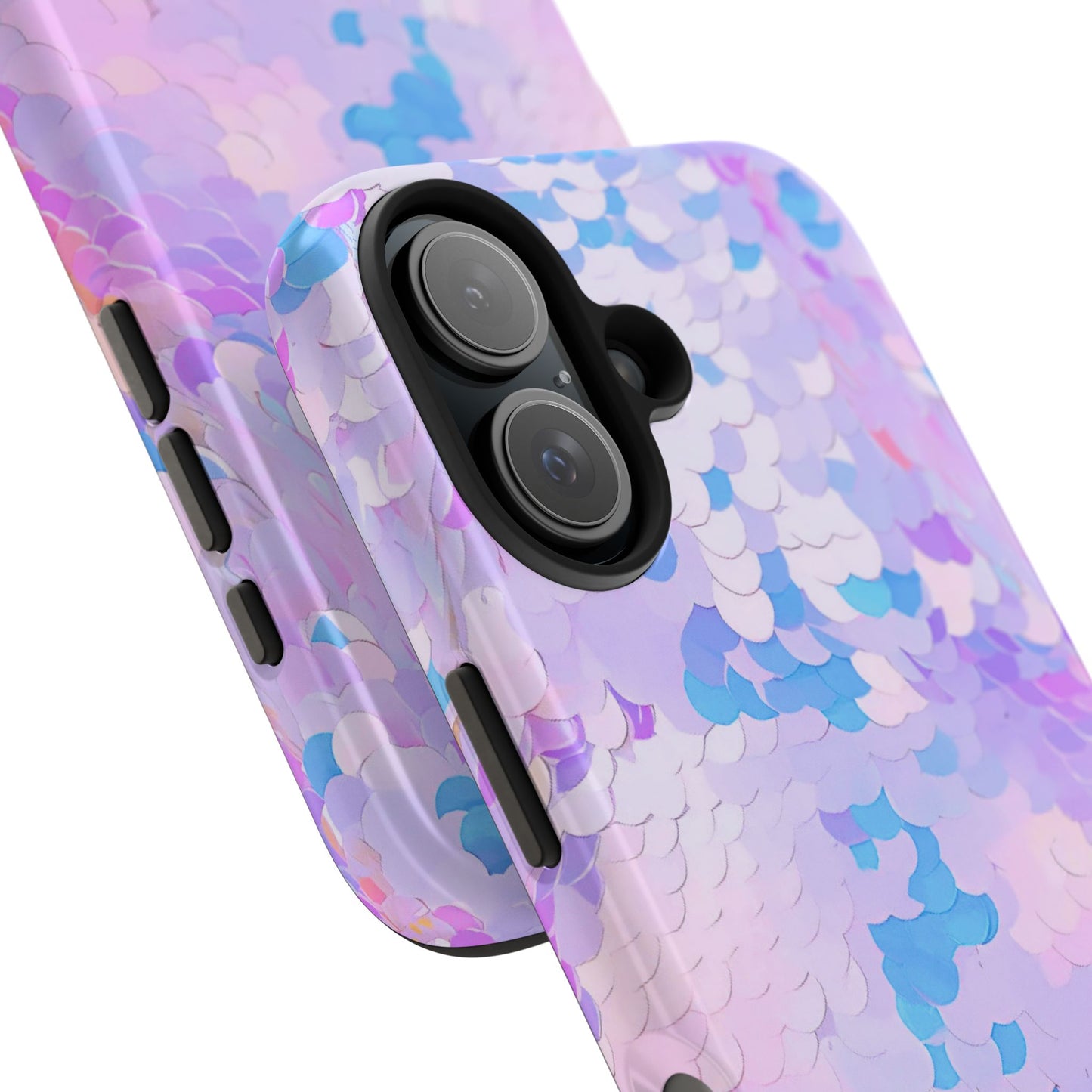 Colorful Sequin Romper Tough Phone Case - Stylish Protection for Your Device