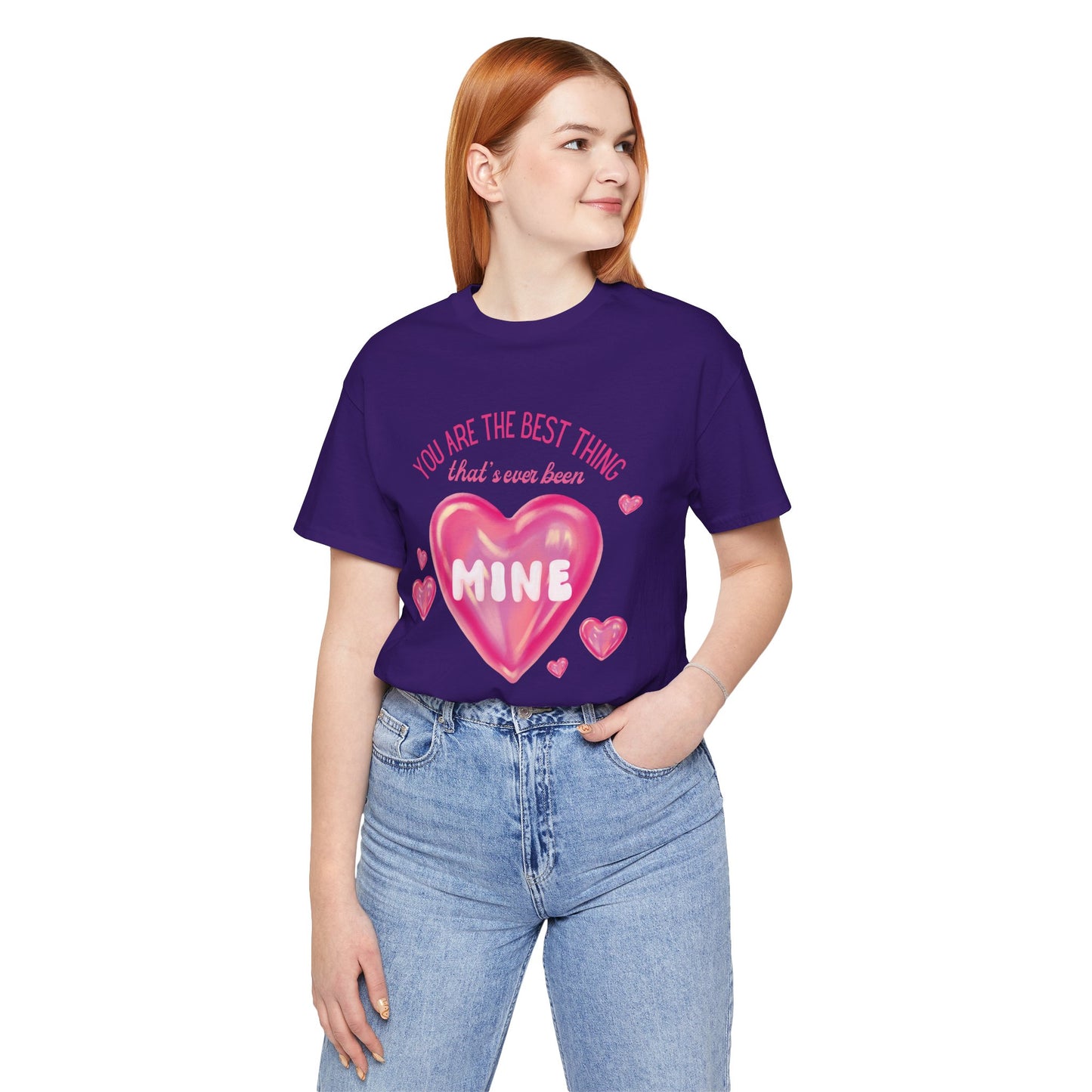 MINE - Valentine's Day - Unisex Jersey Short Sleeve Tee
