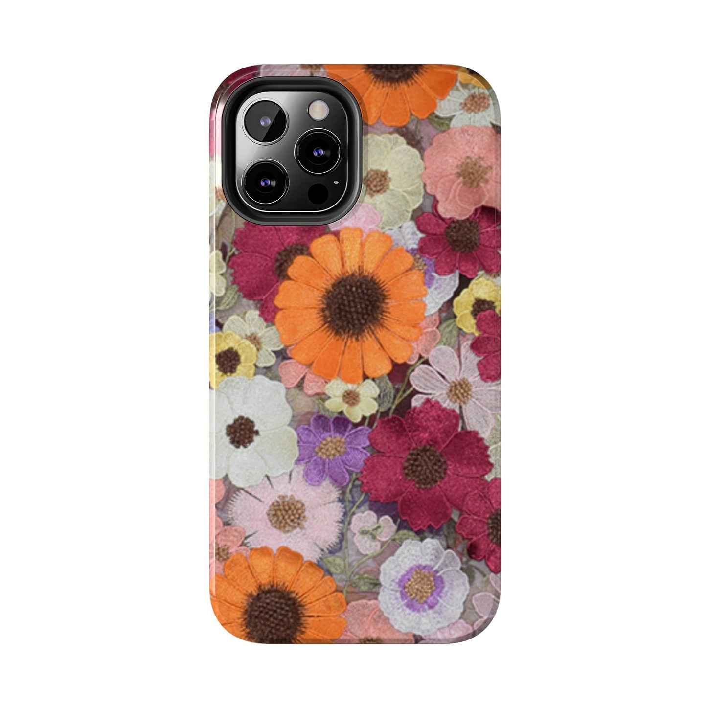 Swiftie Floral Tough Phone Case - Inspired by Tay's 2021 Grammy's Dress!