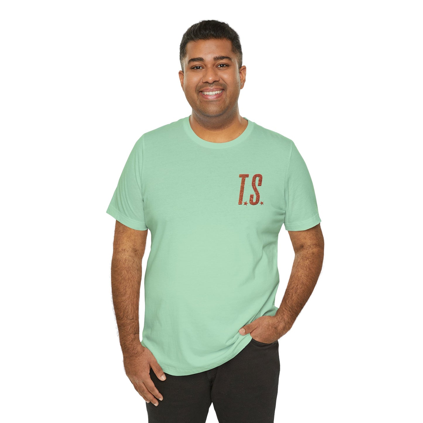 Front and Back Luxury Energy Tee, Everyday Wear, Gift for Friends, Holiday Style, Sports Apparel, Minimalist Fashion