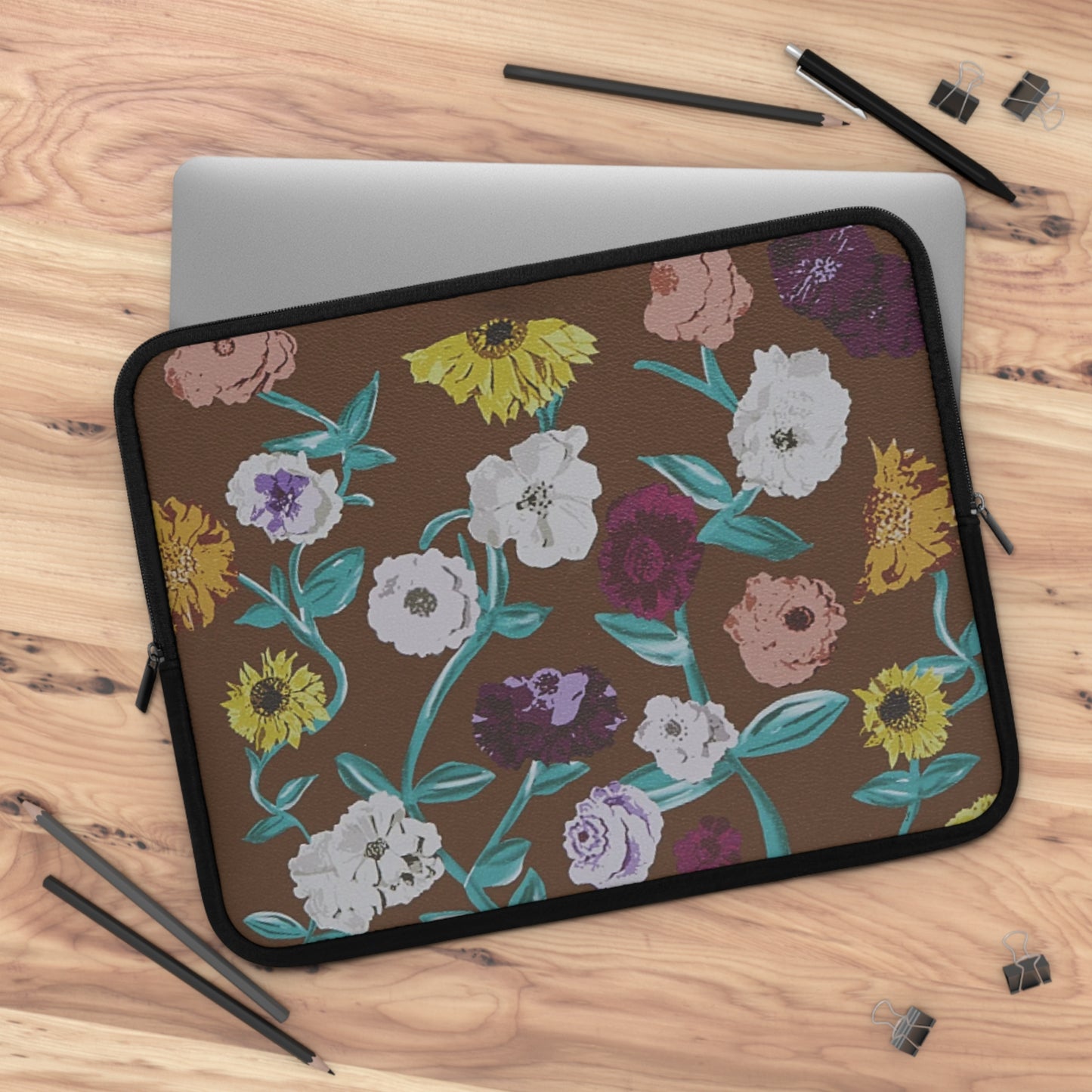 Surprise Song Piano Flowers - Vinyl Case Inspired - Laptop Sleeve