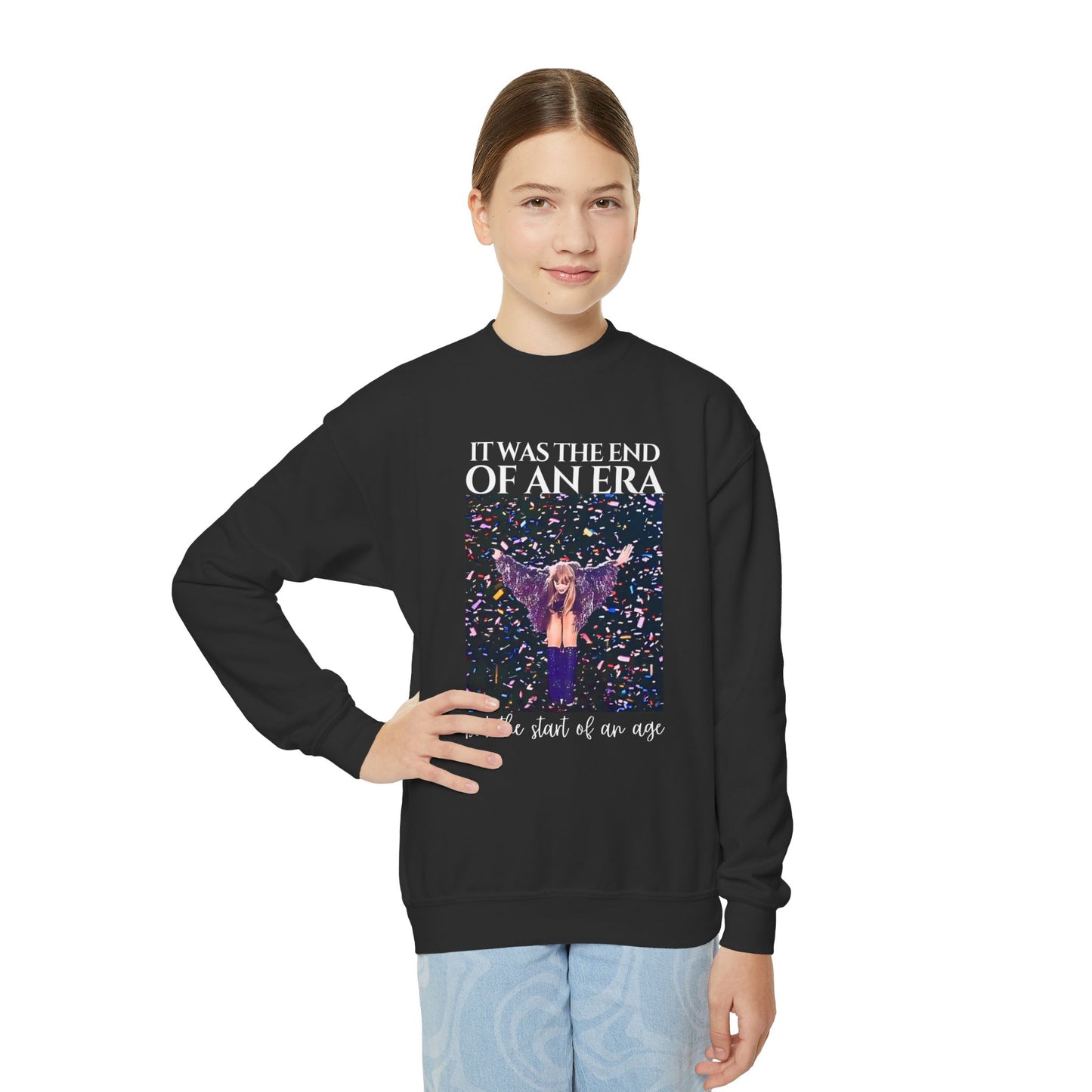 start of an age - Youth Crewneck Sweatshirt