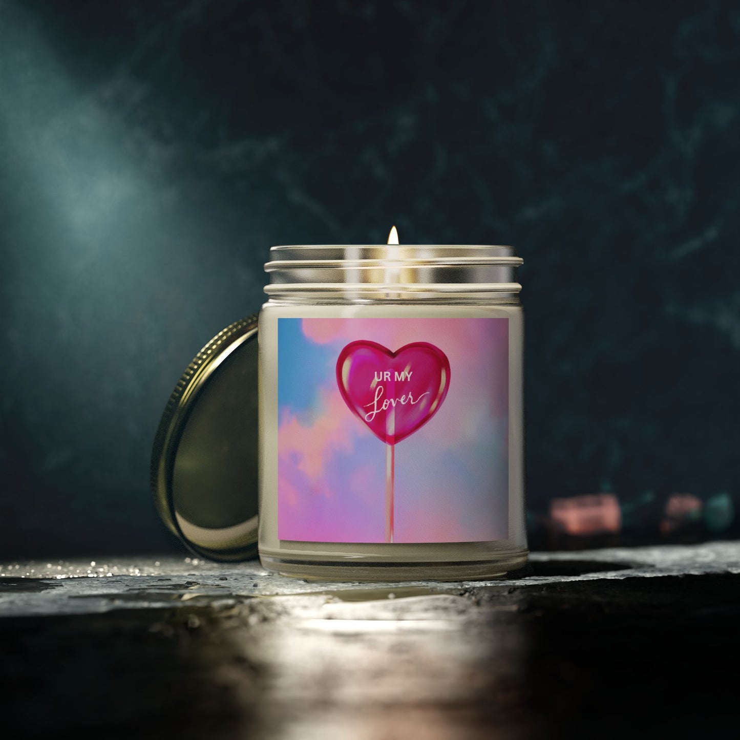 clouds - Scented Candles, Coconut Apricot Wax (4oz, 9oz)