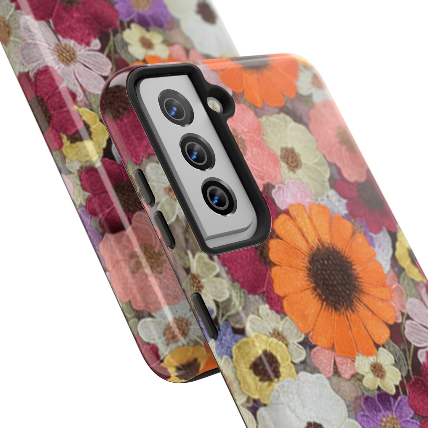 Swiftie Floral Tough Phone Case - Inspired by Tay's 2021 Grammy's Dress!