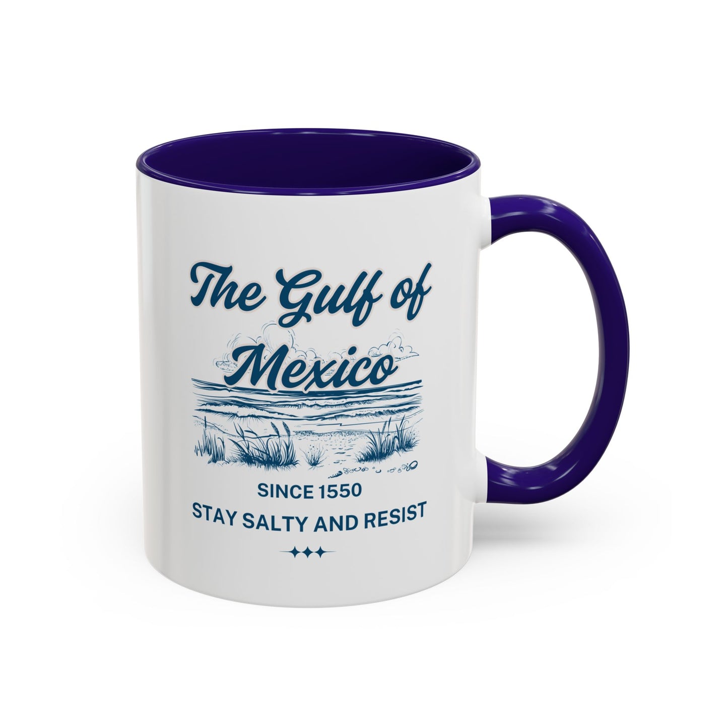 The Gulf of Mexico - Stay Salty and Resist - Perfect for Beach Lovers, Holiday Gifts, Home Decor, and Coastal Vibes