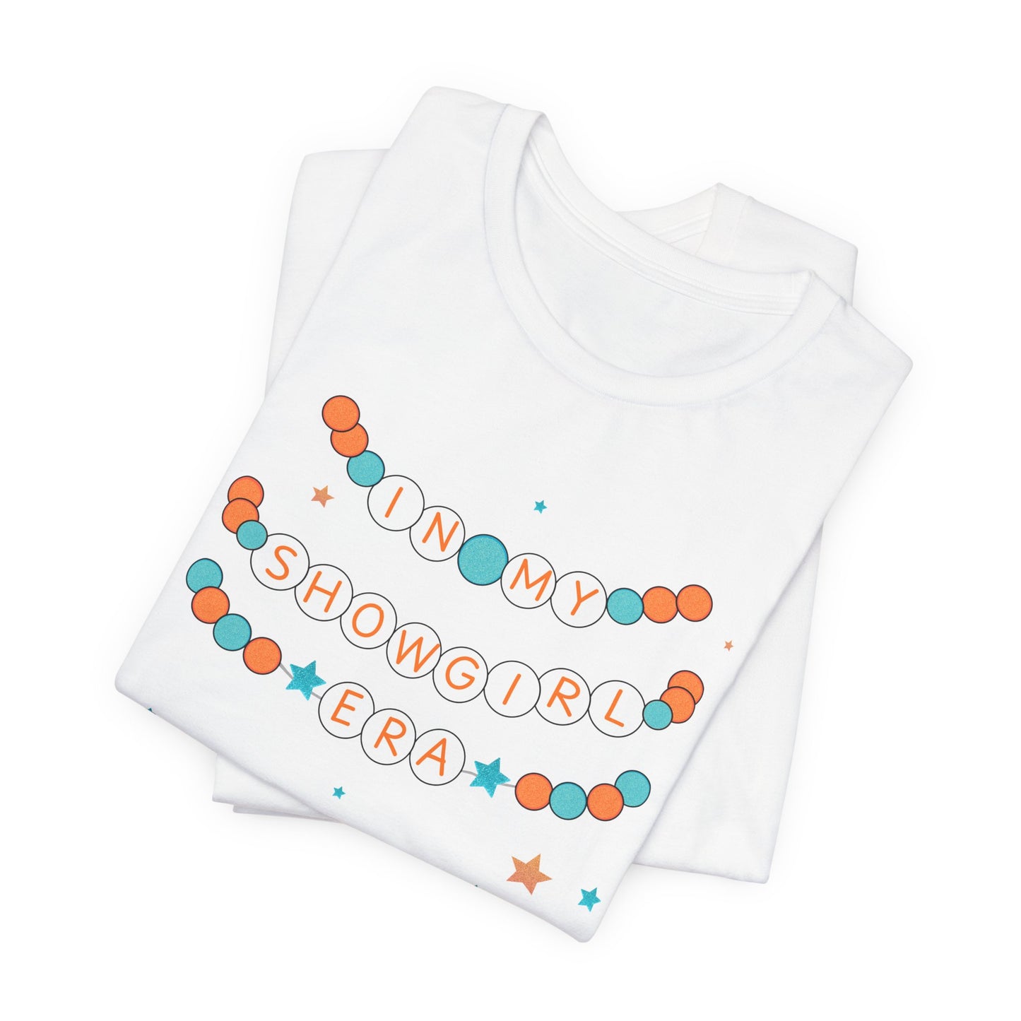 Showgirl Friendship Bracelets Tee, Fun Graphic T-Shirt, Casual Summer Top, Festival Wear, Birthday Gift, Unique Party Outfit