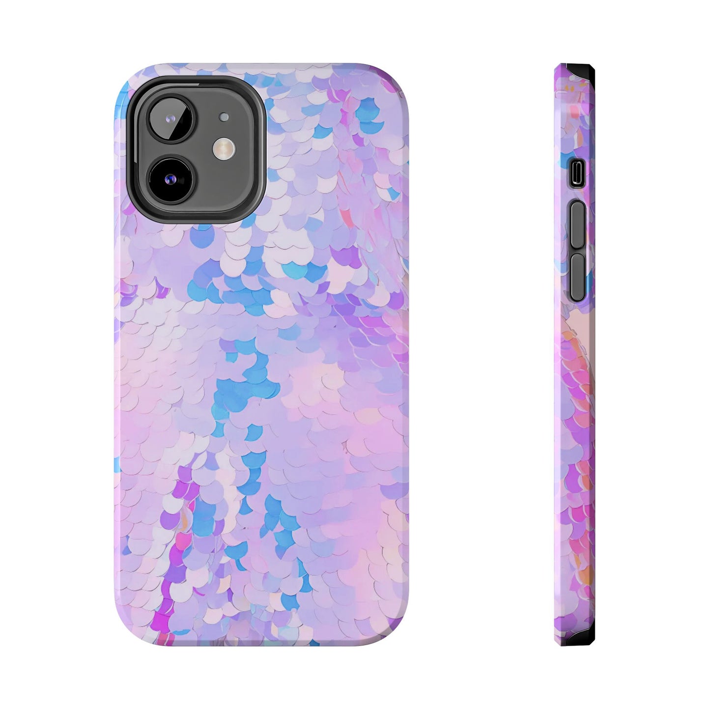 Colorful Sequin Romper Tough Phone Case - Stylish Protection for Your Device