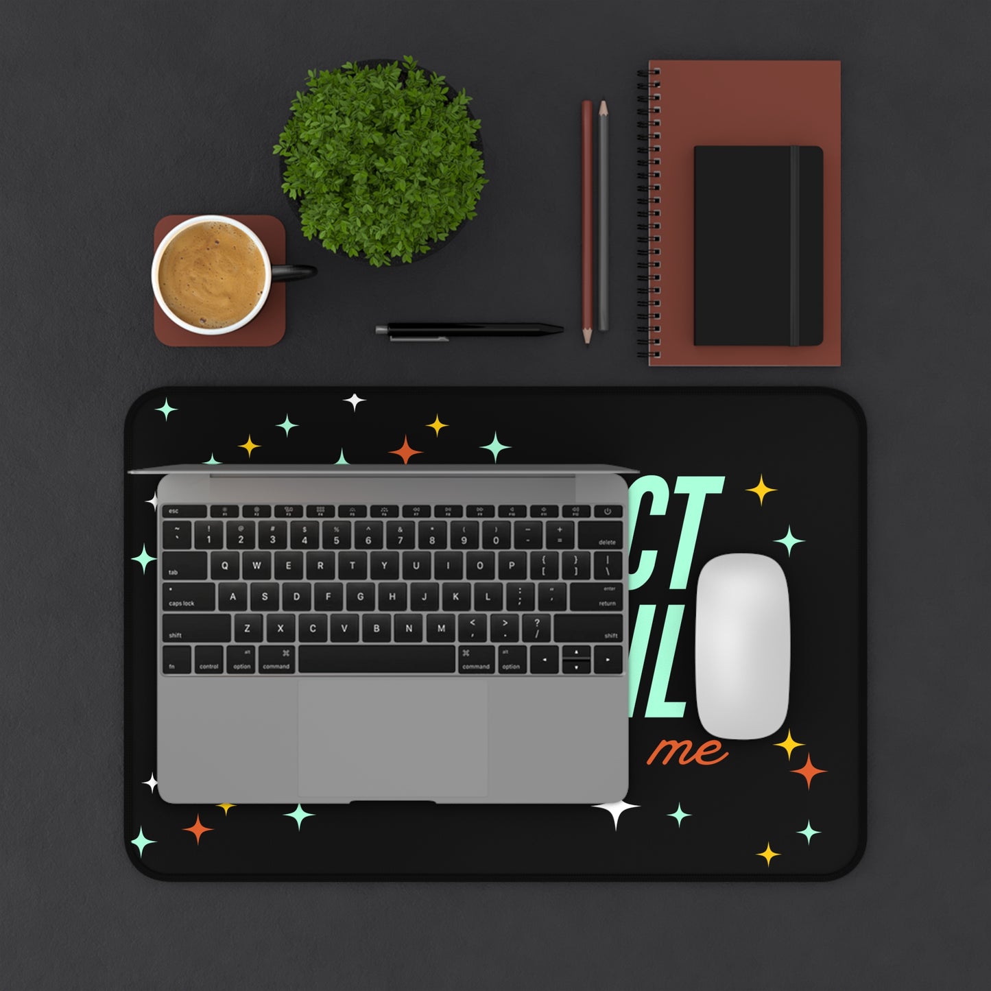 Protect the Family Desk Mat — "I Protect the Family, Leave It With Me" Gamer/Workstation Mouse Pad