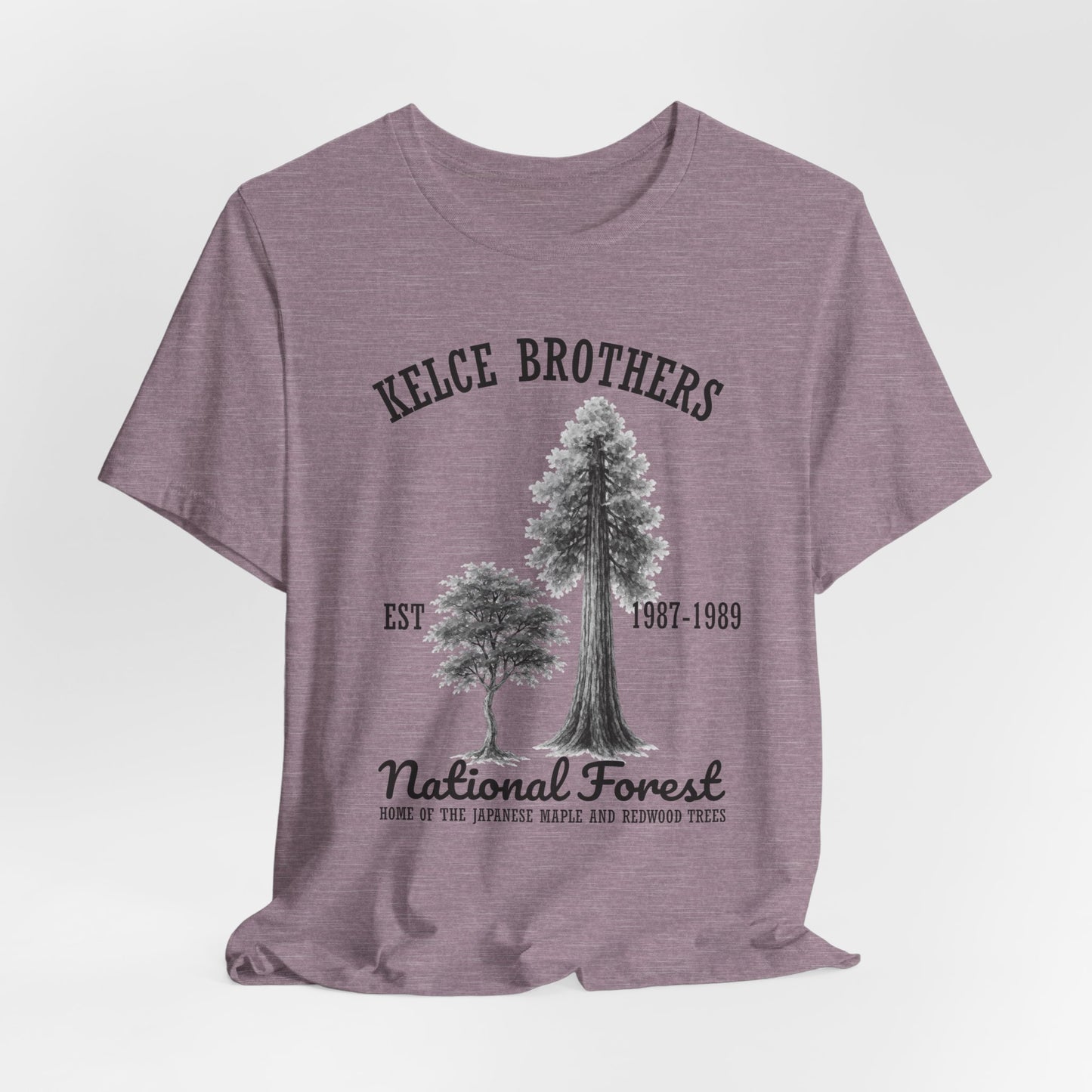 Kelce Brothers National Forest Tee - Unisex Jersey Short Sleeve T-Shirt