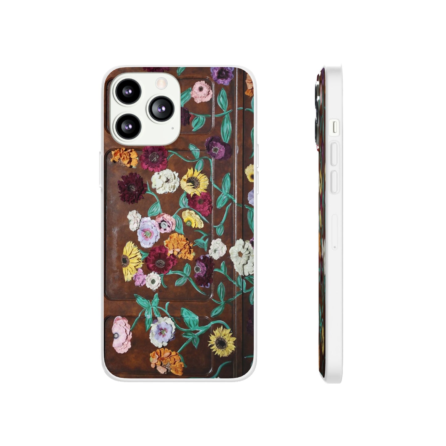 Surprise Song Flower Piano Phone Flexi Cases