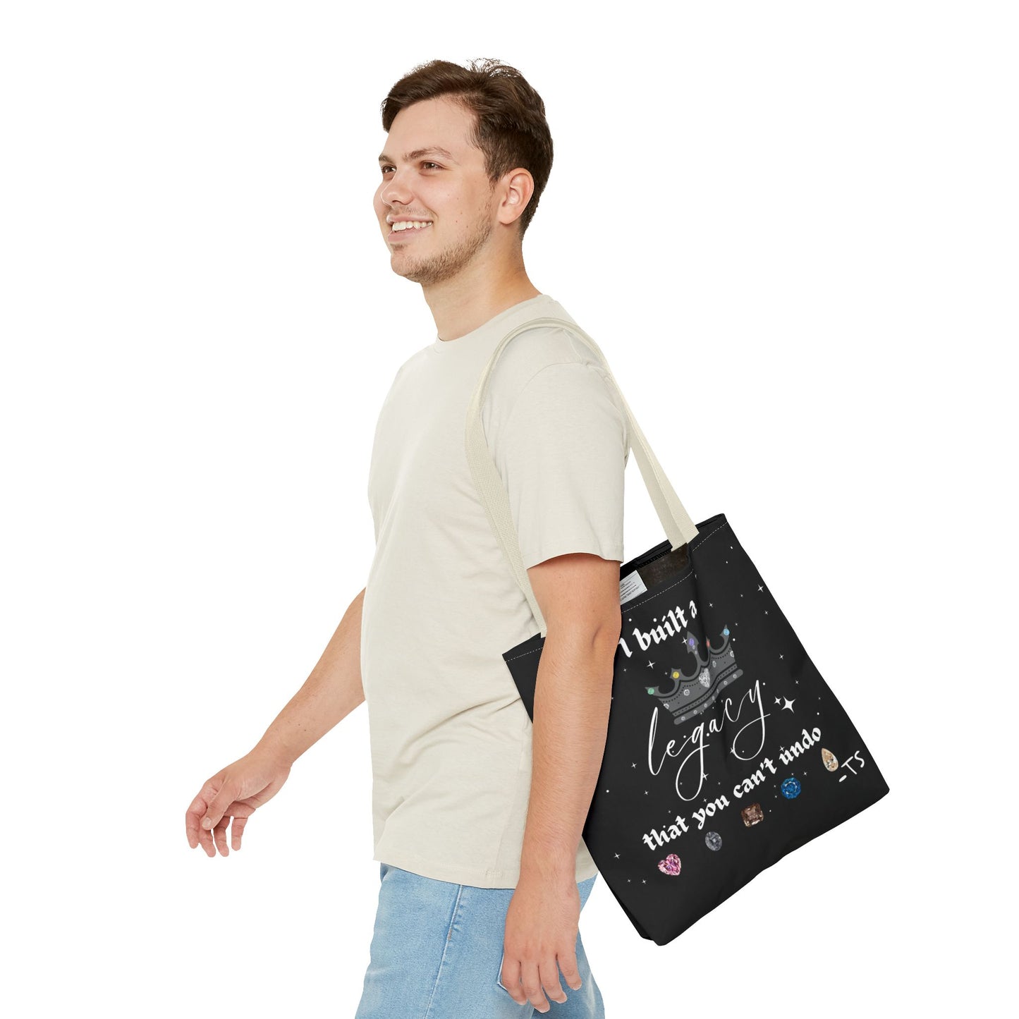 I Built a Legacy Tote Bag, Inspirational Tote, Motivational Bag, Empowerment Accessories, Swiftie bag