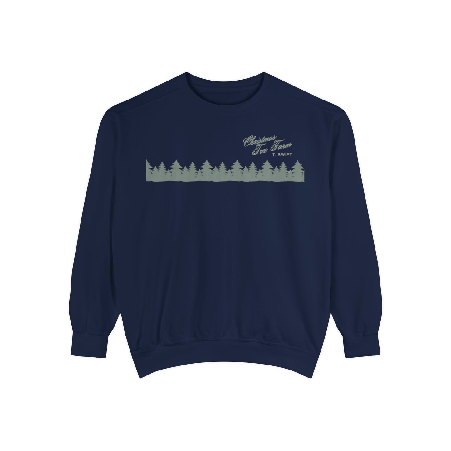 tree farm Comfort Colors Unisex Garment-Dyed Sweatshirt