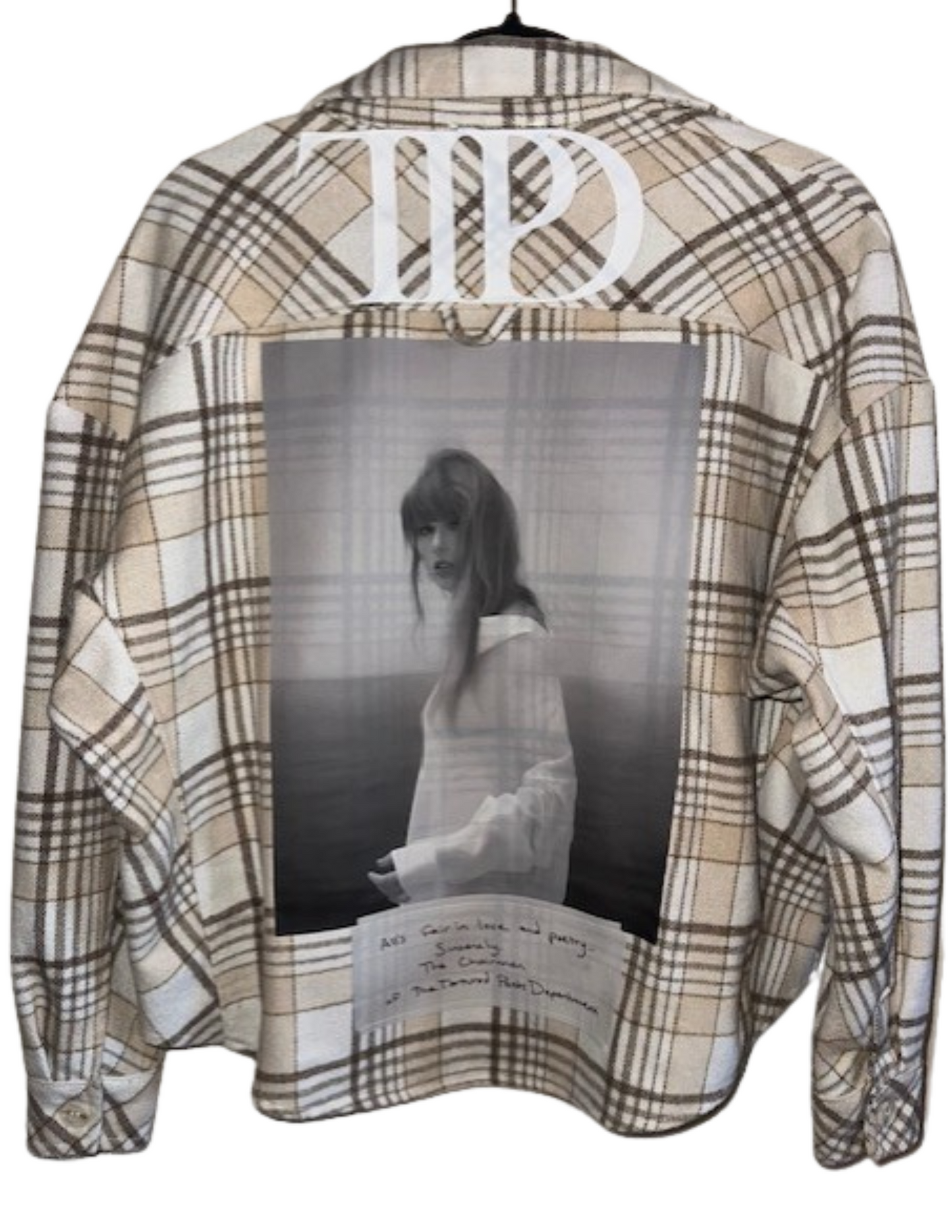 Made to Order Swiftie Upcycled Flannel Shirt