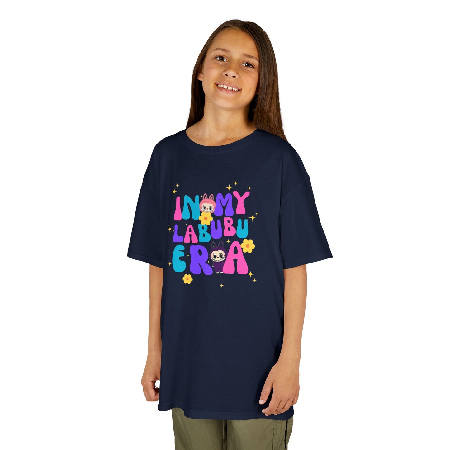 Colorful Kids Tee - IN MY ERA - Fun Gift for Birthdays, Playdates, Summer Outfits, Casual Wear, Cartoon Lovers