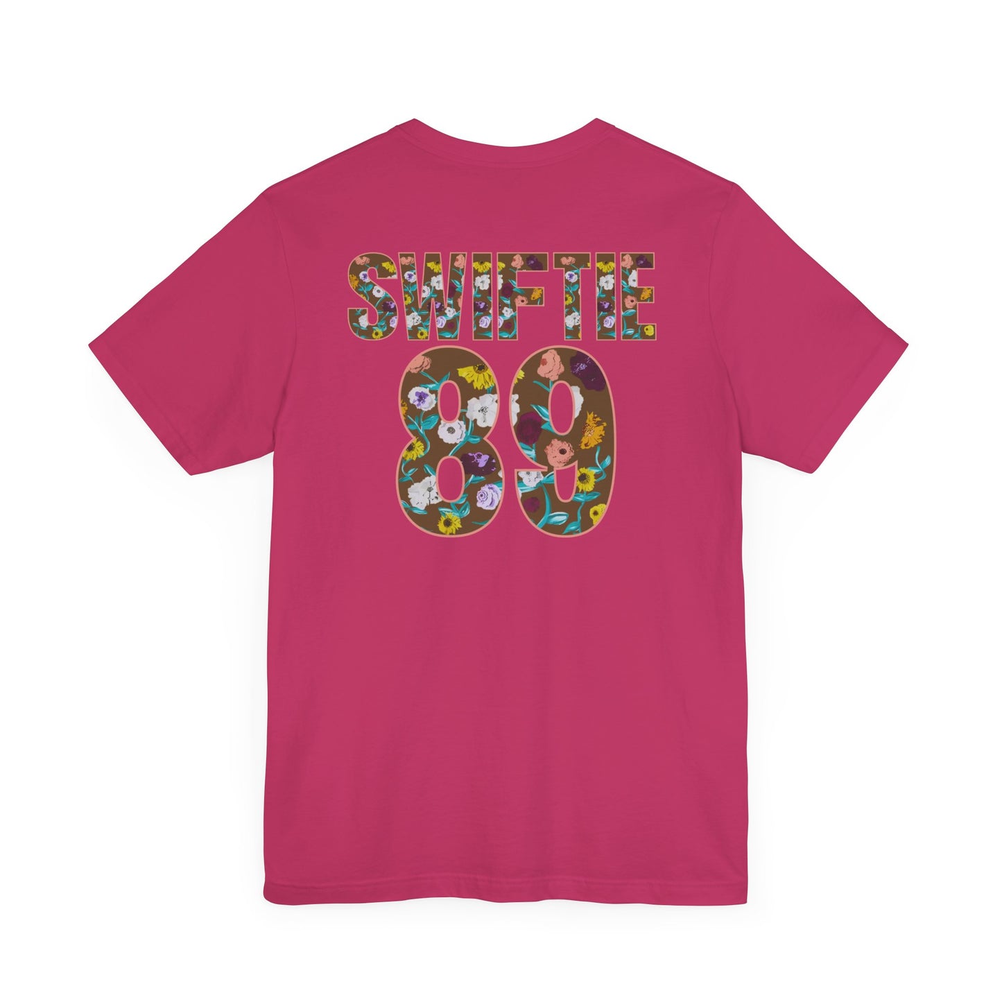 Floral Swiftie Tee - Unisex Jersey Short Sleeve T-Shirt