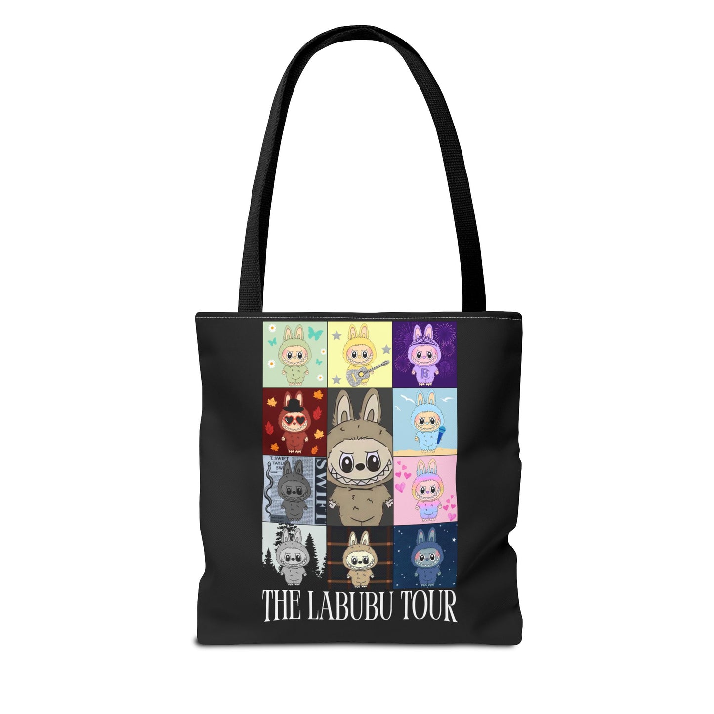 Cute Character Tour Tote Bag | Swiftie Gift | Cartoon Style, Anime Accessories, Gift for Kids, Everyday Use, Eco-Friendly Shopping