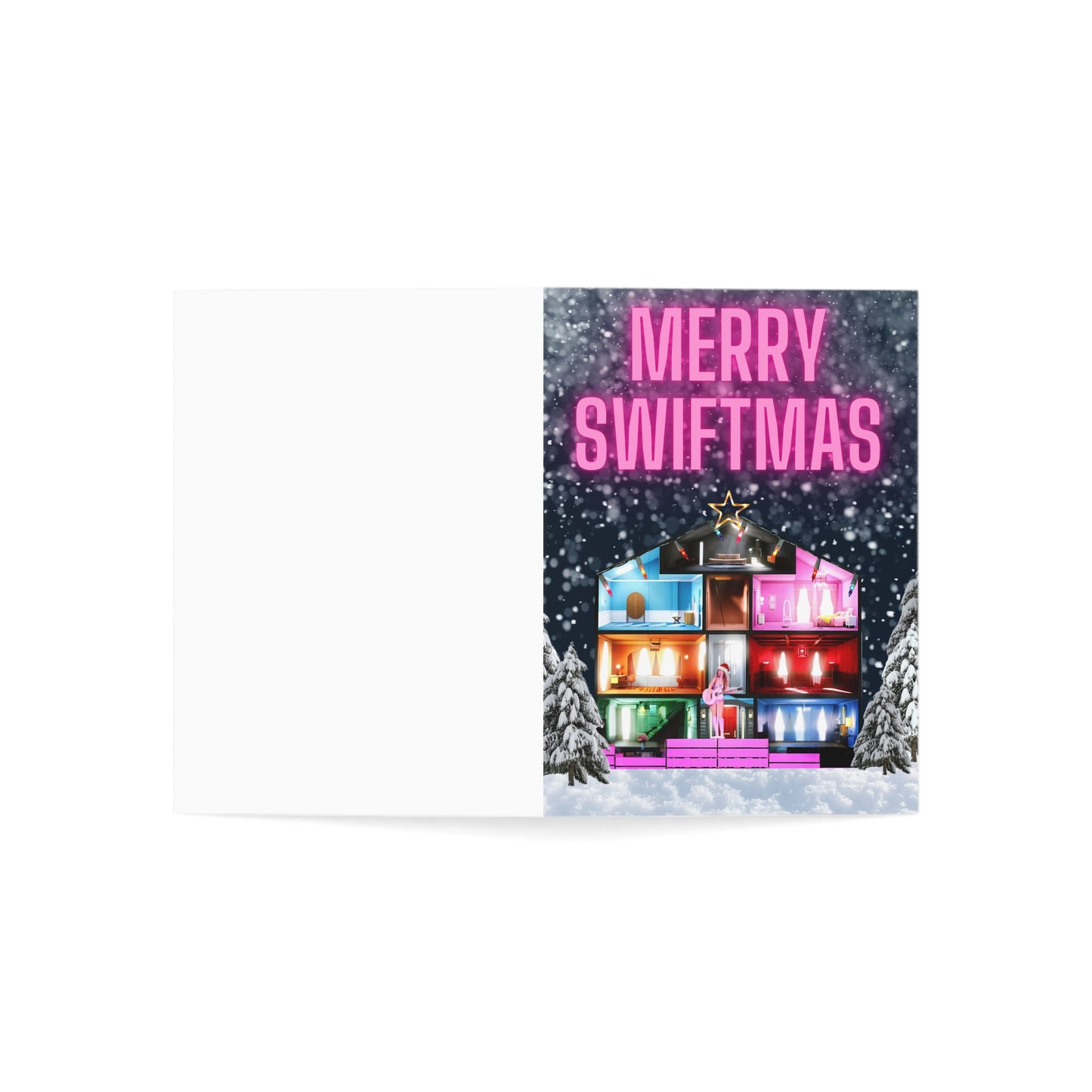 Merry Swiftmas Greeting Cards (1, 10, 30, and 50pcs)