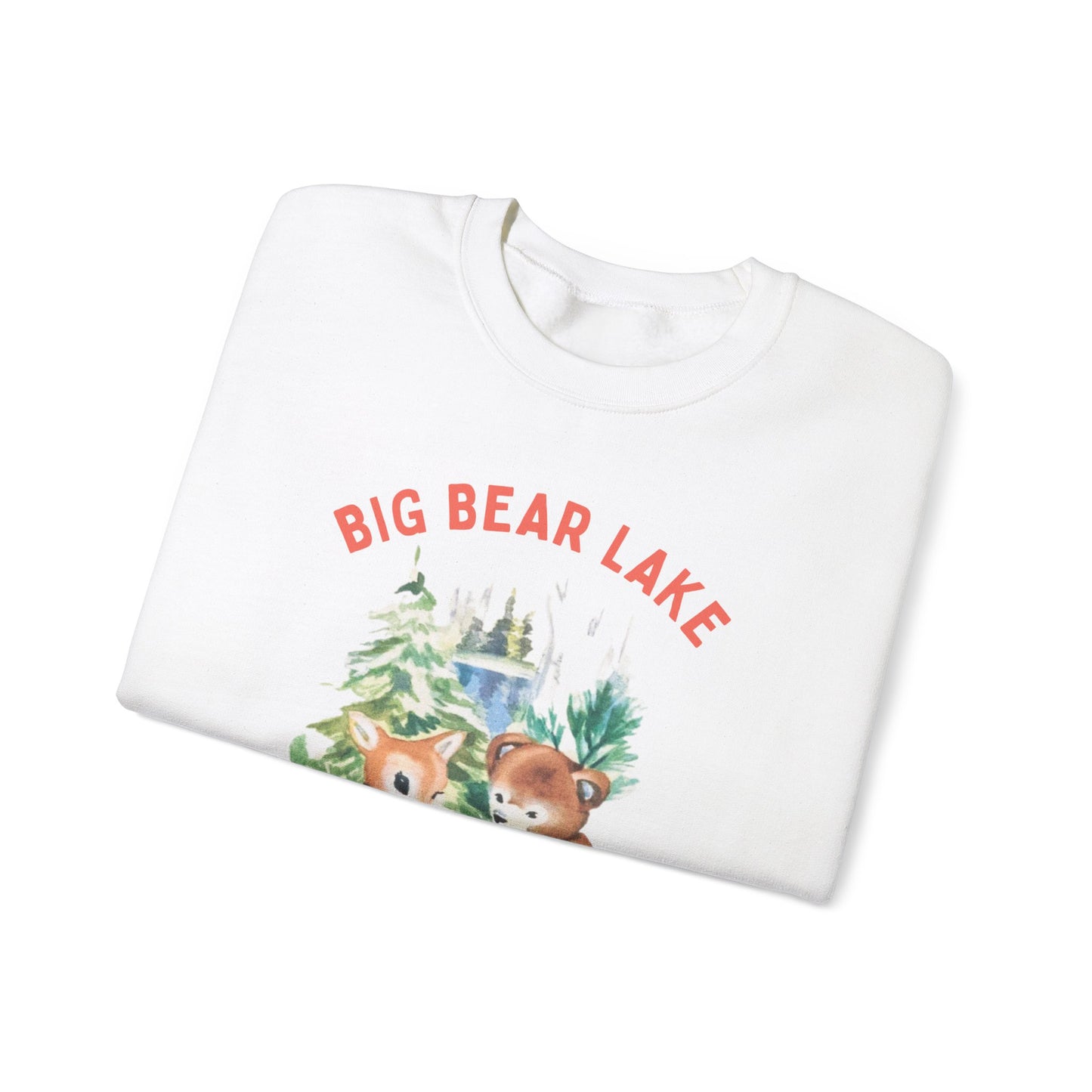 Big Bear Lake Unisex Heavy Blend™ Crewneck Sweatshirt