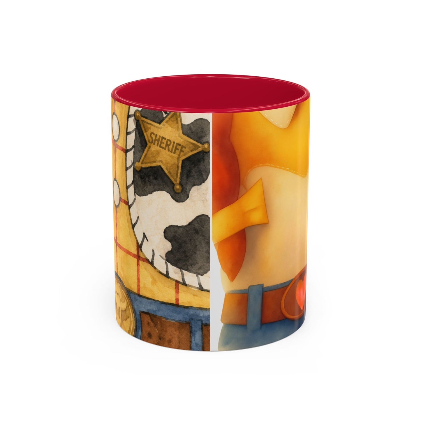 Cowboy/Cowgirl Front/Back Mug — Colorful 11oz