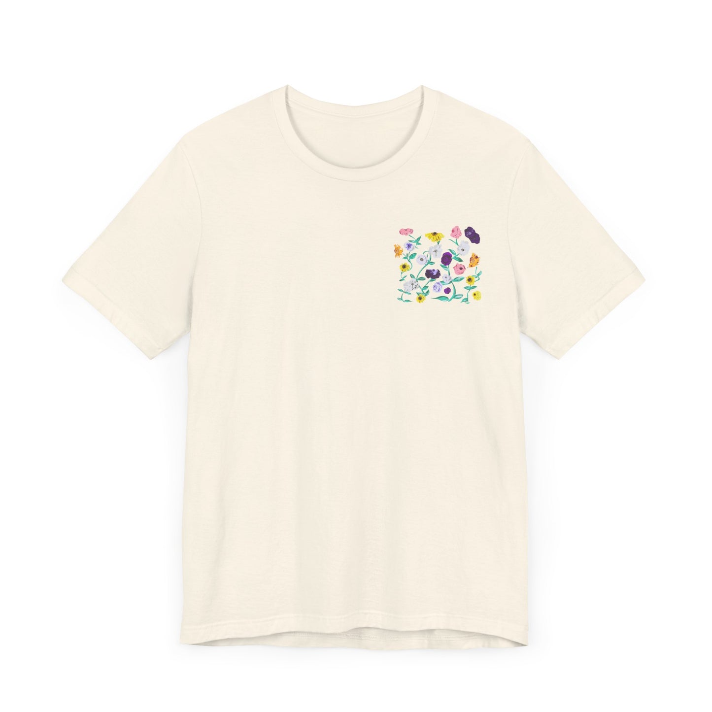 Floral Swiftie Tee - Unisex Jersey Short Sleeve T-Shirt