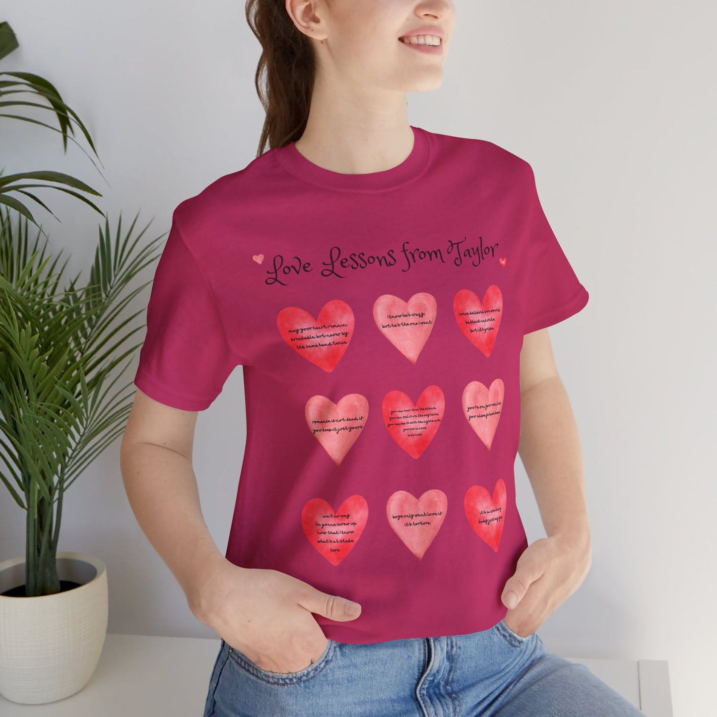 love lessons - Unisex Jersey Short Sleeve Tee